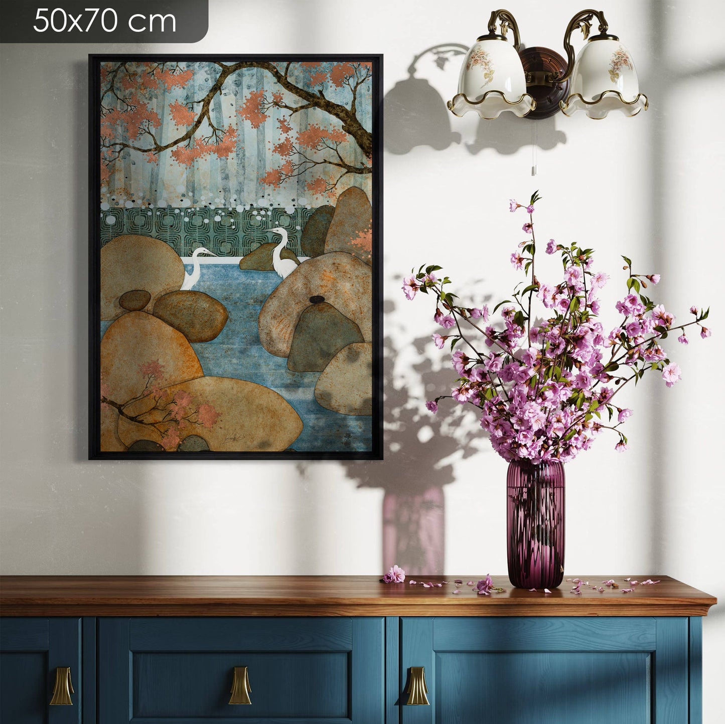 Lalou Kraffe, Japonisme, Nature, Poésie, Sérénité, Galerie KLE, Bretagne, Normandie