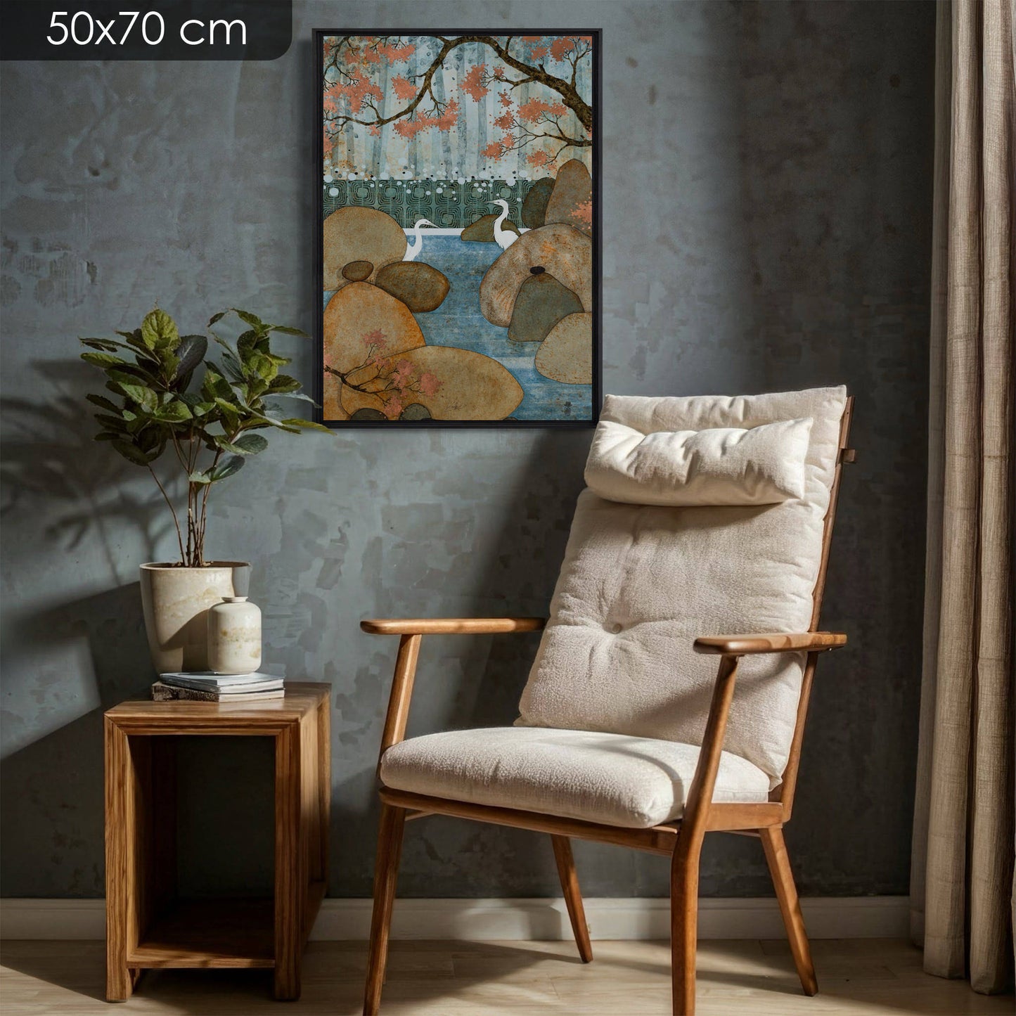 Lalou Kraffe, Japonisme, Nature, Poésie, Sérénité, Galerie KLE, Bretagne, Normandie