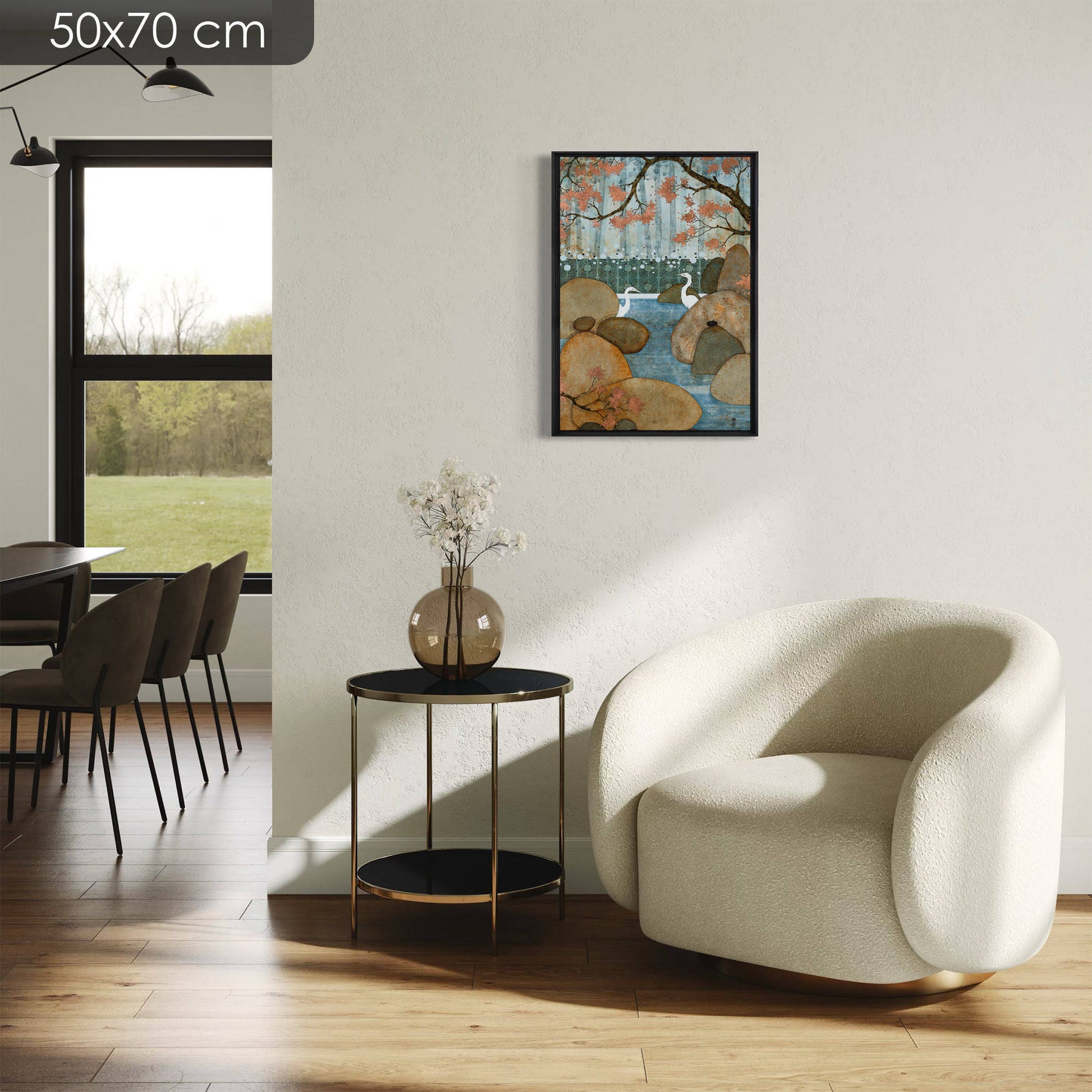 Lalou Kraffe, Japonisme, Nature, Poésie, Sérénité, Galerie KLE, Bretagne, Normandie