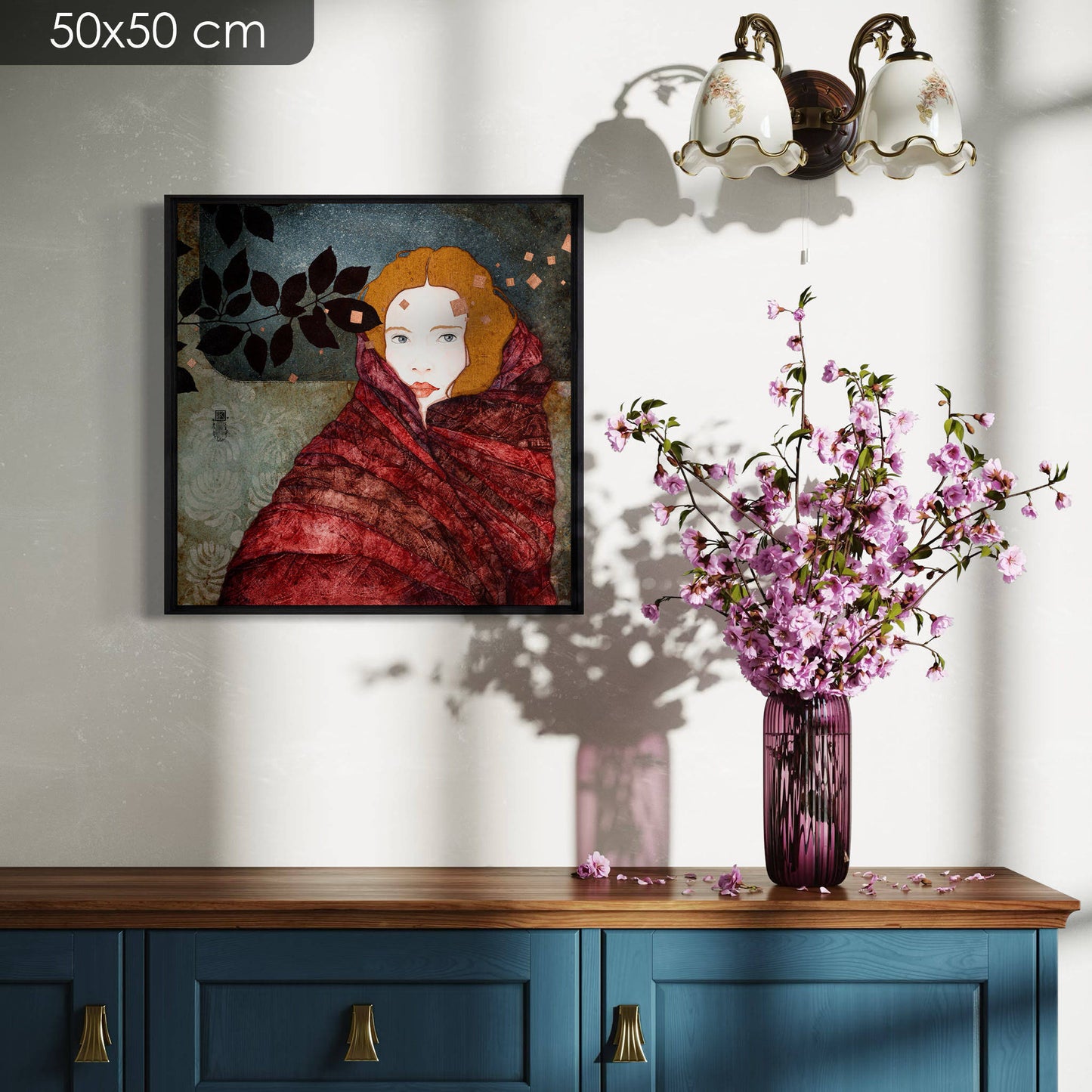 Lalou Kraffe, portrait, douceur et poésie, femmes, galerie KLE à Auray, Honfleur et Pont-Aven