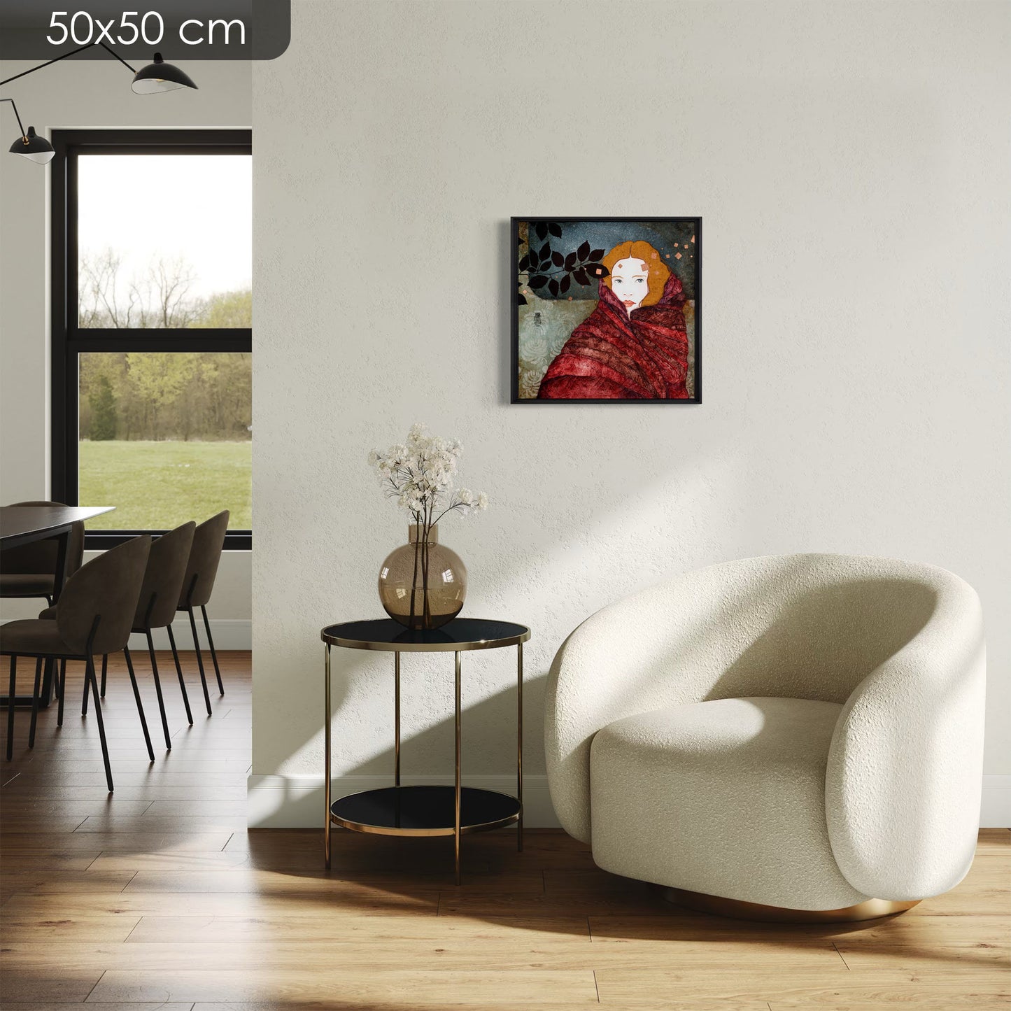 Lalou Kraffe, portrait, douceur et poésie, femmes, galerie KLE à Auray, Honfleur et Pont-Aven