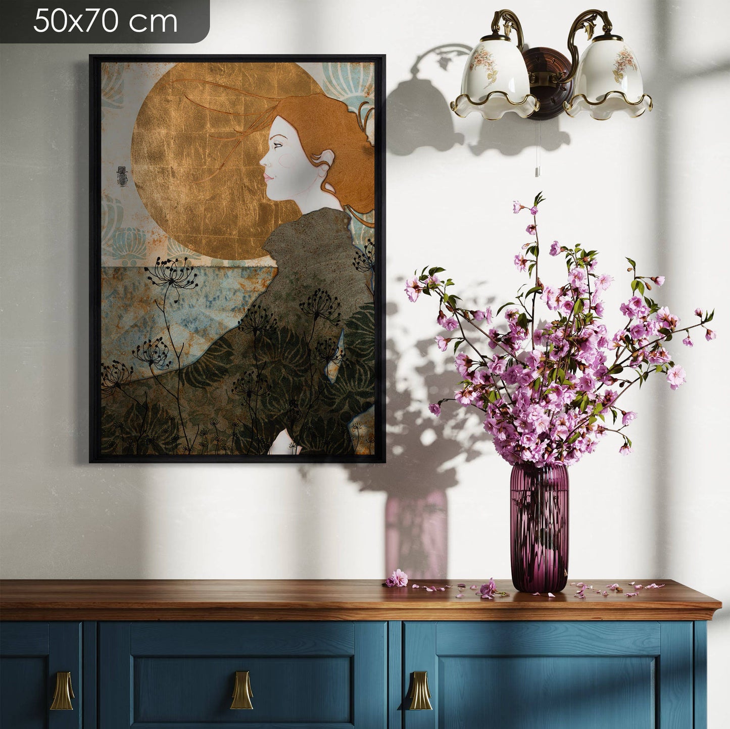 Lalou Kraffe, Portrait féminin, Figuratif, Sérénité, Modernité, Auray, Pont-Aven, Honfleur