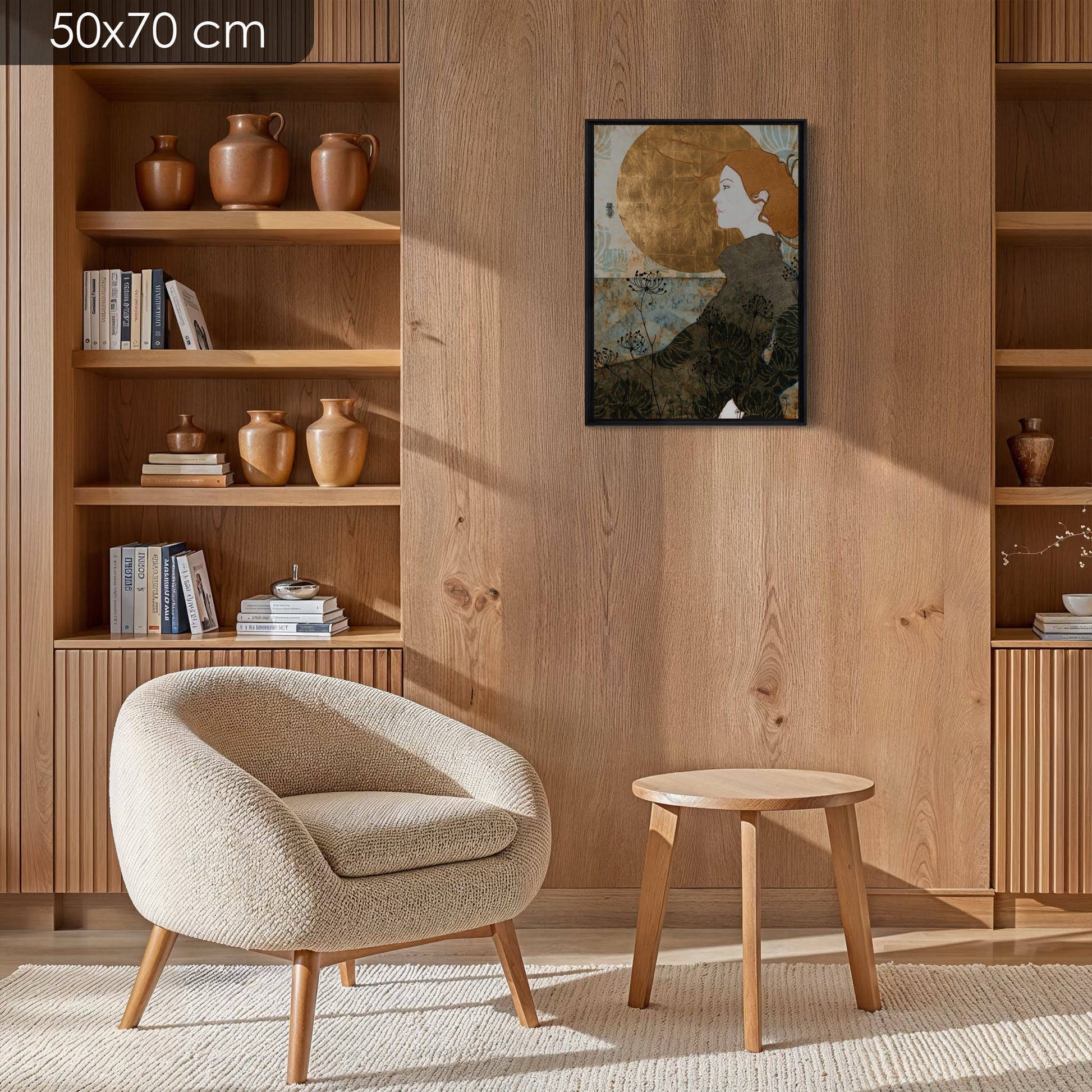 Lalou Kraffe, Portrait féminin, Figuratif, Sérénité, Modernité, Auray, Pont-Aven, Honfleur