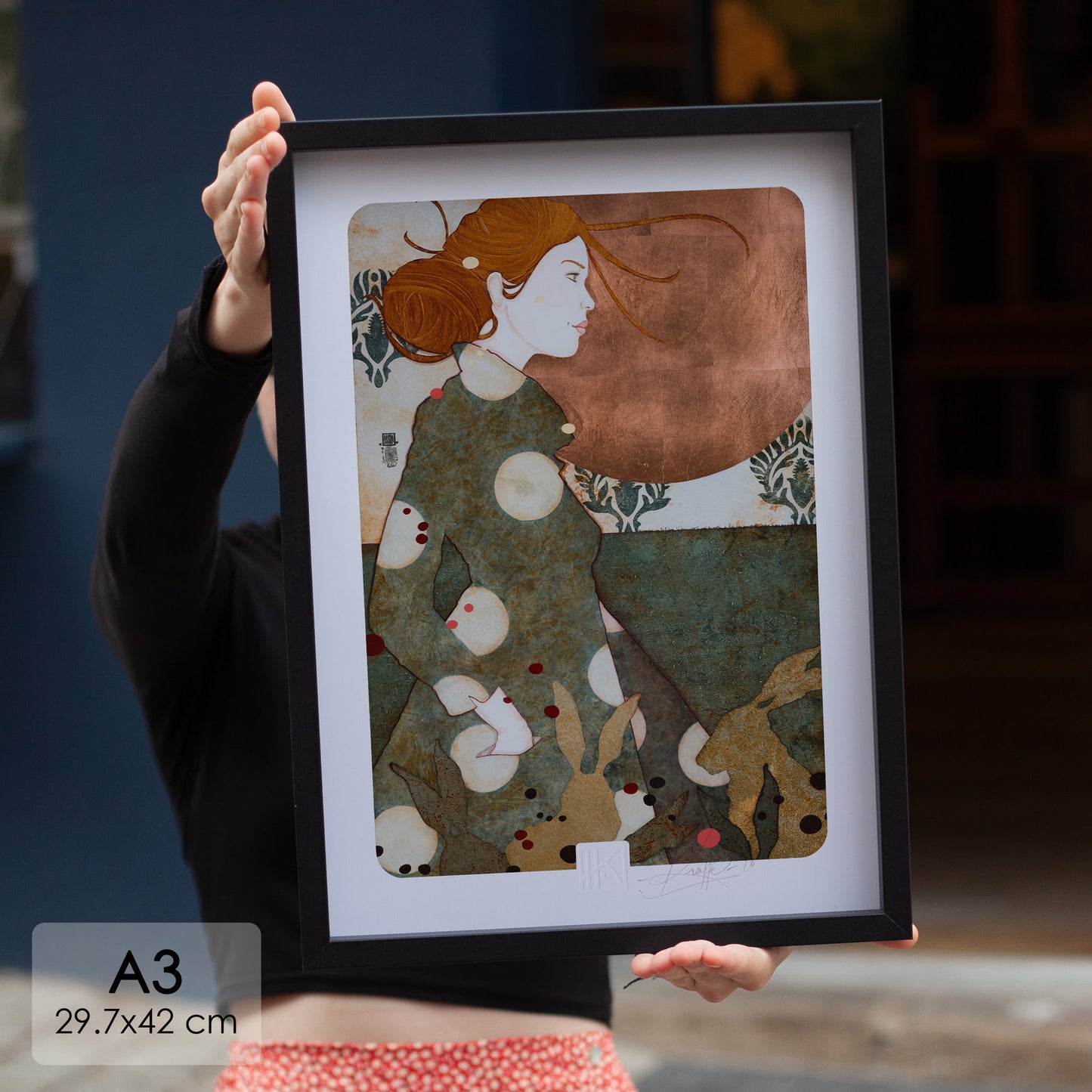 Portraits de femmes par Lalou Kraffe Galeries de Normandie et Bretagne Lièvres