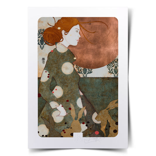 Portraits de femmes par Lalou Kraffe Galeries de Normandie et Bretagne Lièvres