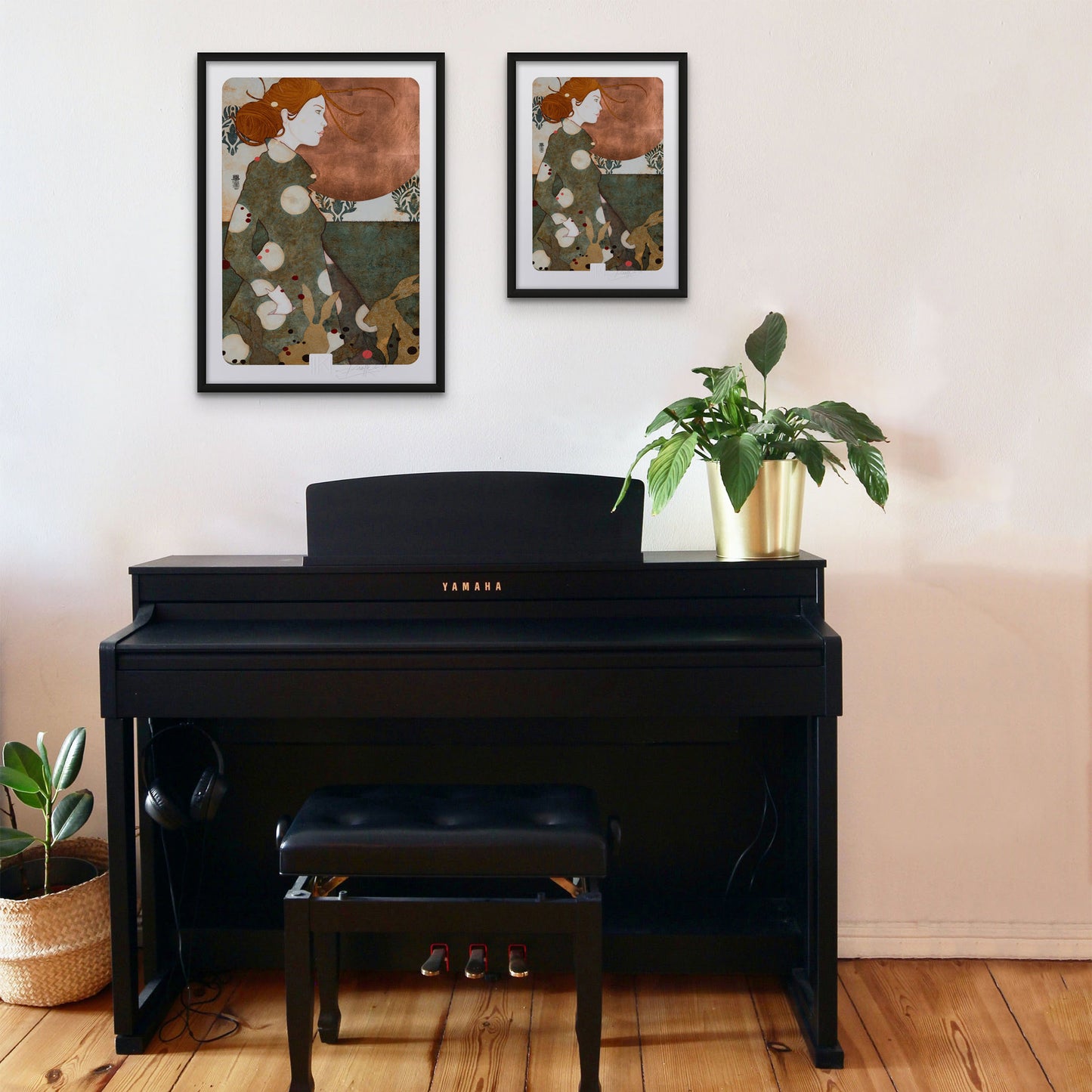 Portraits de femmes par Lalou Kraffe Galeries de Normandie et Bretagne Lièvres