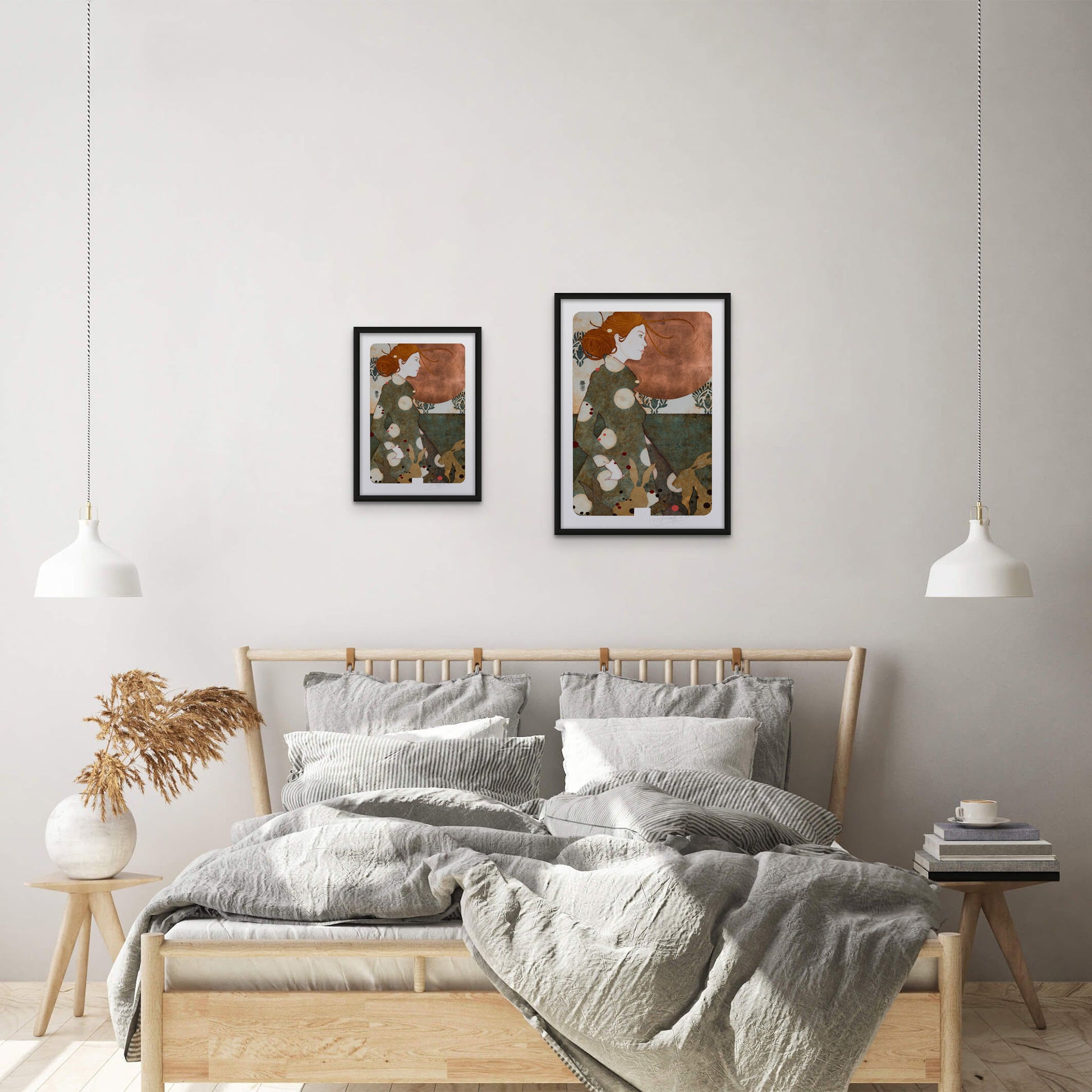 Portraits de femmes par Lalou Kraffe Galeries de Normandie et Bretagne Lièvres