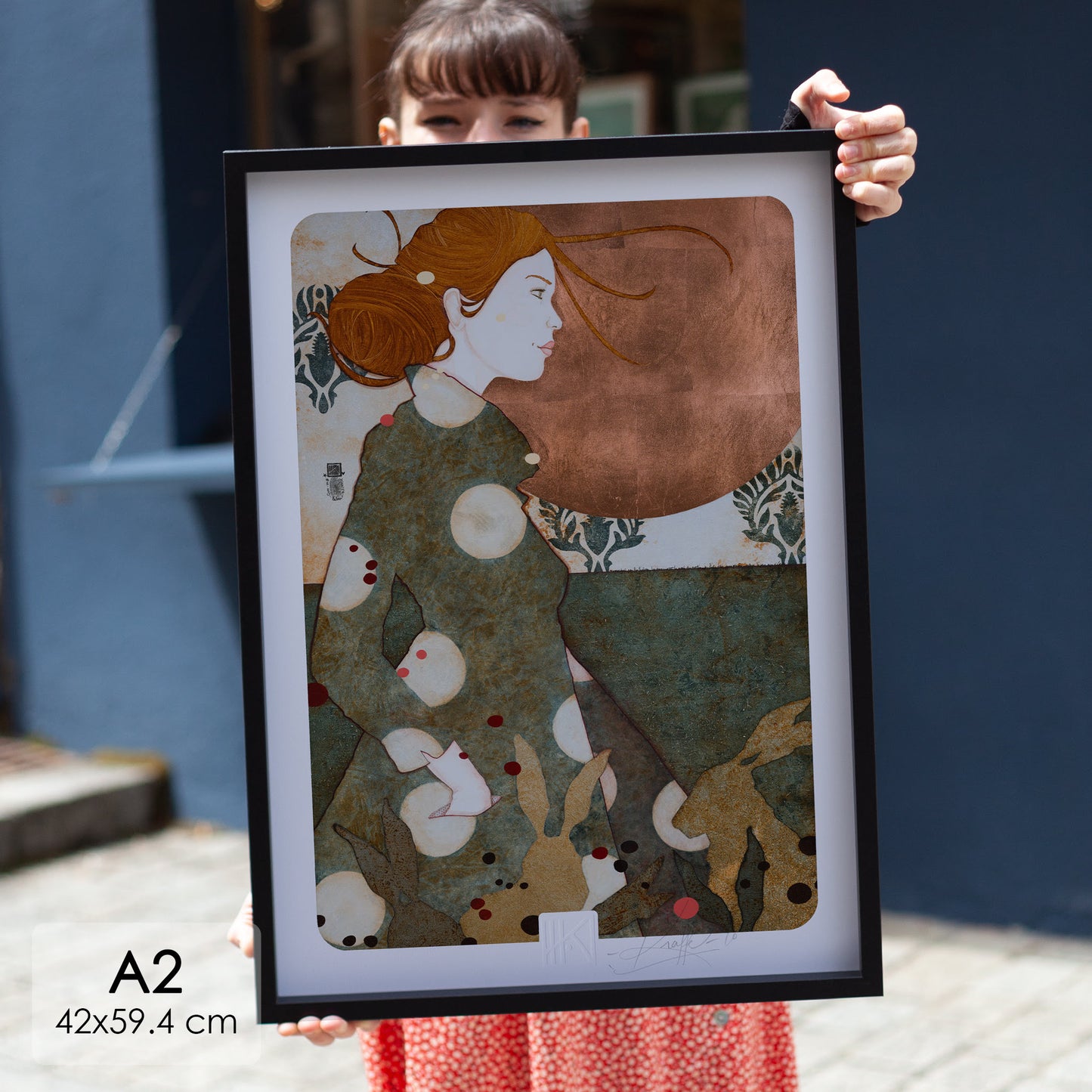 Portraits de femmes par Lalou Kraffe Galeries de Normandie et Bretagne Lièvres