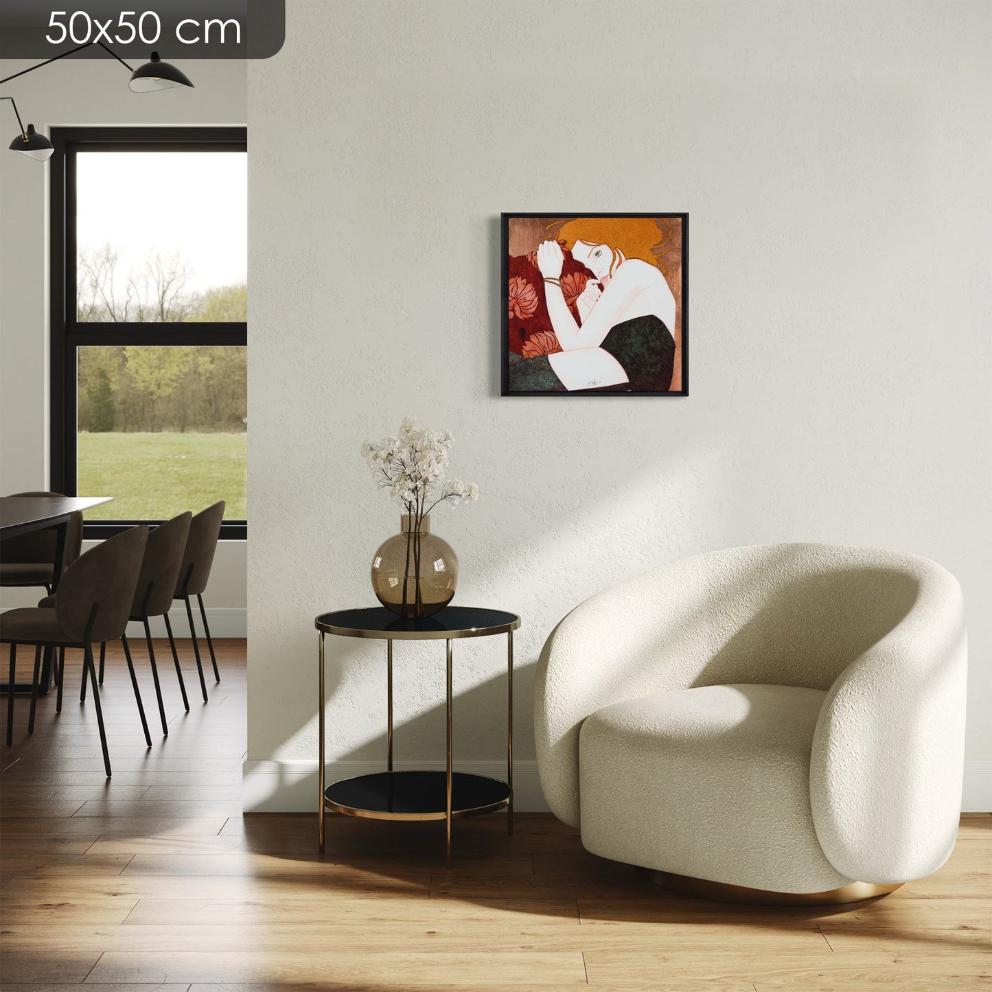 Mystère, charme et sensualité, femmes, portraits, galerie KLE, Lalou Kraffe, Normandie et Bretagne