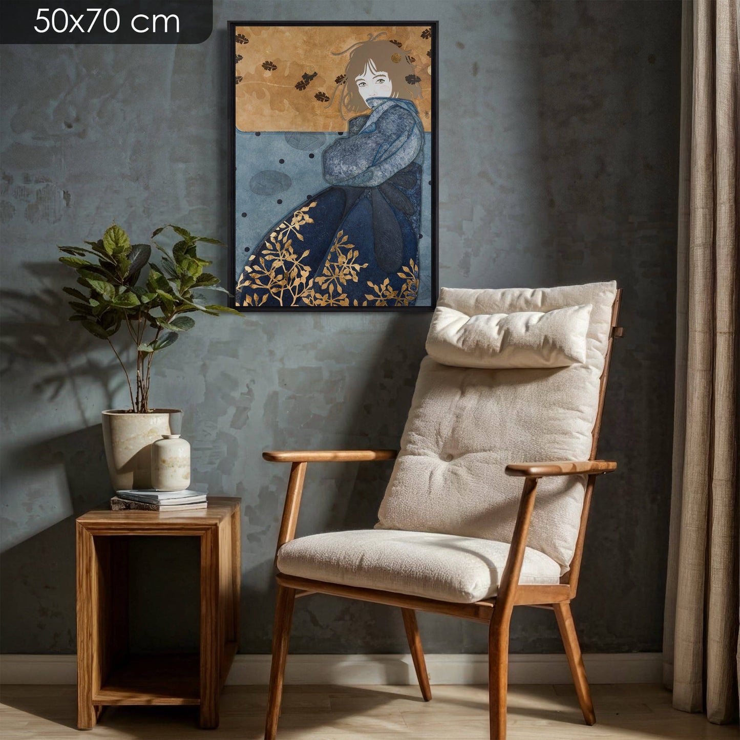 Mystère, Poésie, Galerie KLE, Lalou Kraffe, Portrait féminin, Bretagne, Normandie