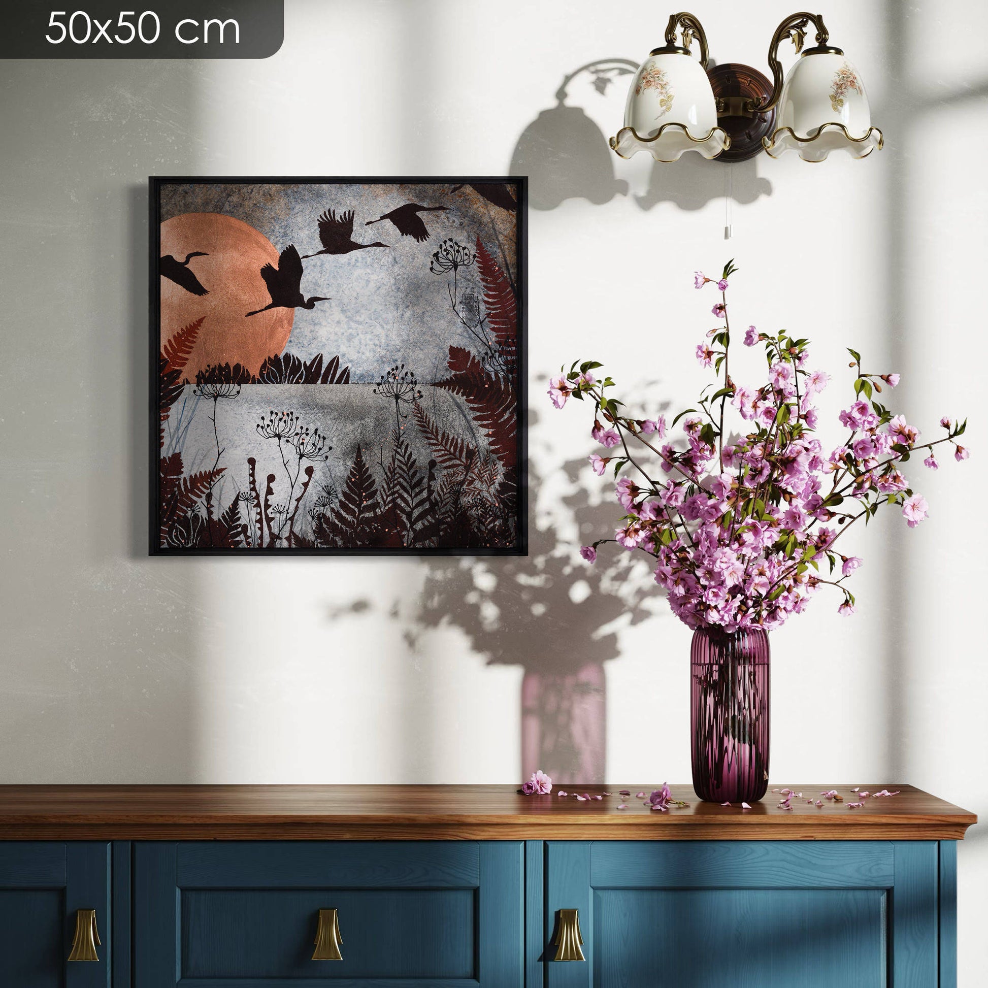 Nature, poésie, aigrettes, japonisant, Lalou Kraffe à la galerie KLE, Honfleur, Auray, Pont-Aven