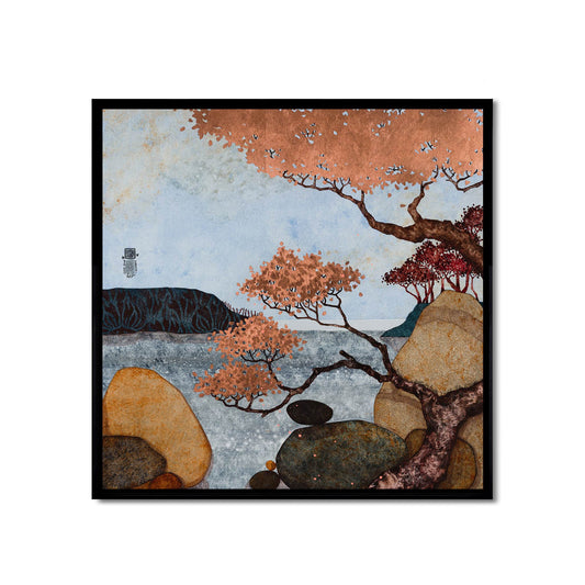 Paysage japonisant de Bretagne et Normandie, Lalou Kraffe, nature et poésie, Galerie KLE