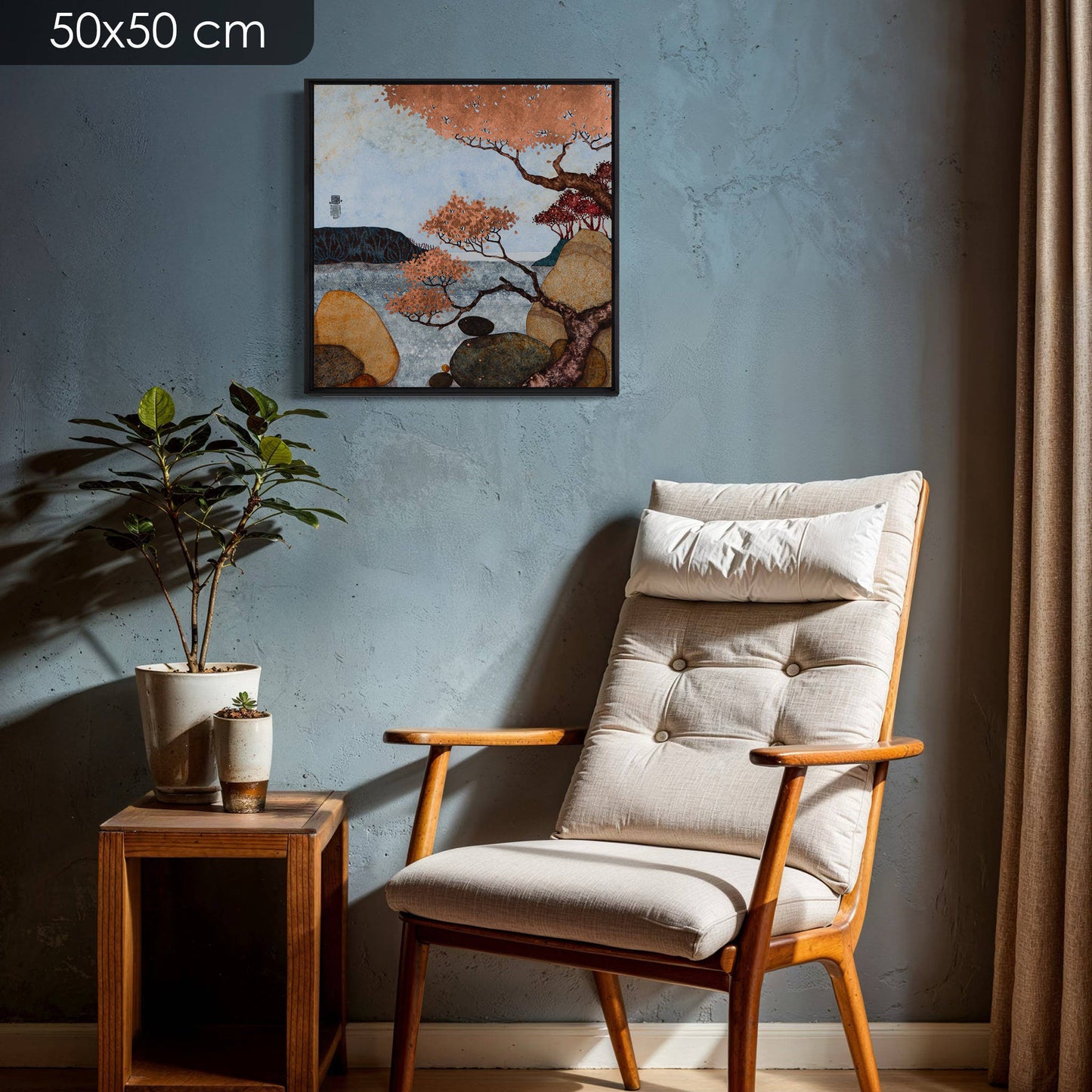 Paysage japonisant de Bretagne et Normandie, Lalou Kraffe, nature et poésie, Galerie KLE