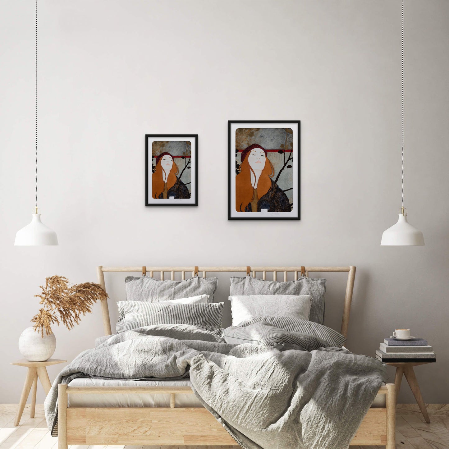 Portrait féminin sérénité poésie Lalou Kraffe Bretagne Normandie