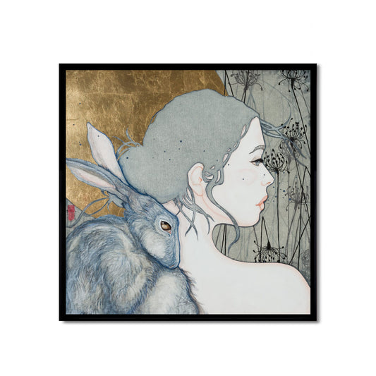 Poésie, portraits féminins de Lalou Kraffe, douceur, galerie KLE à Honfleur, Pont-Aven et Auray