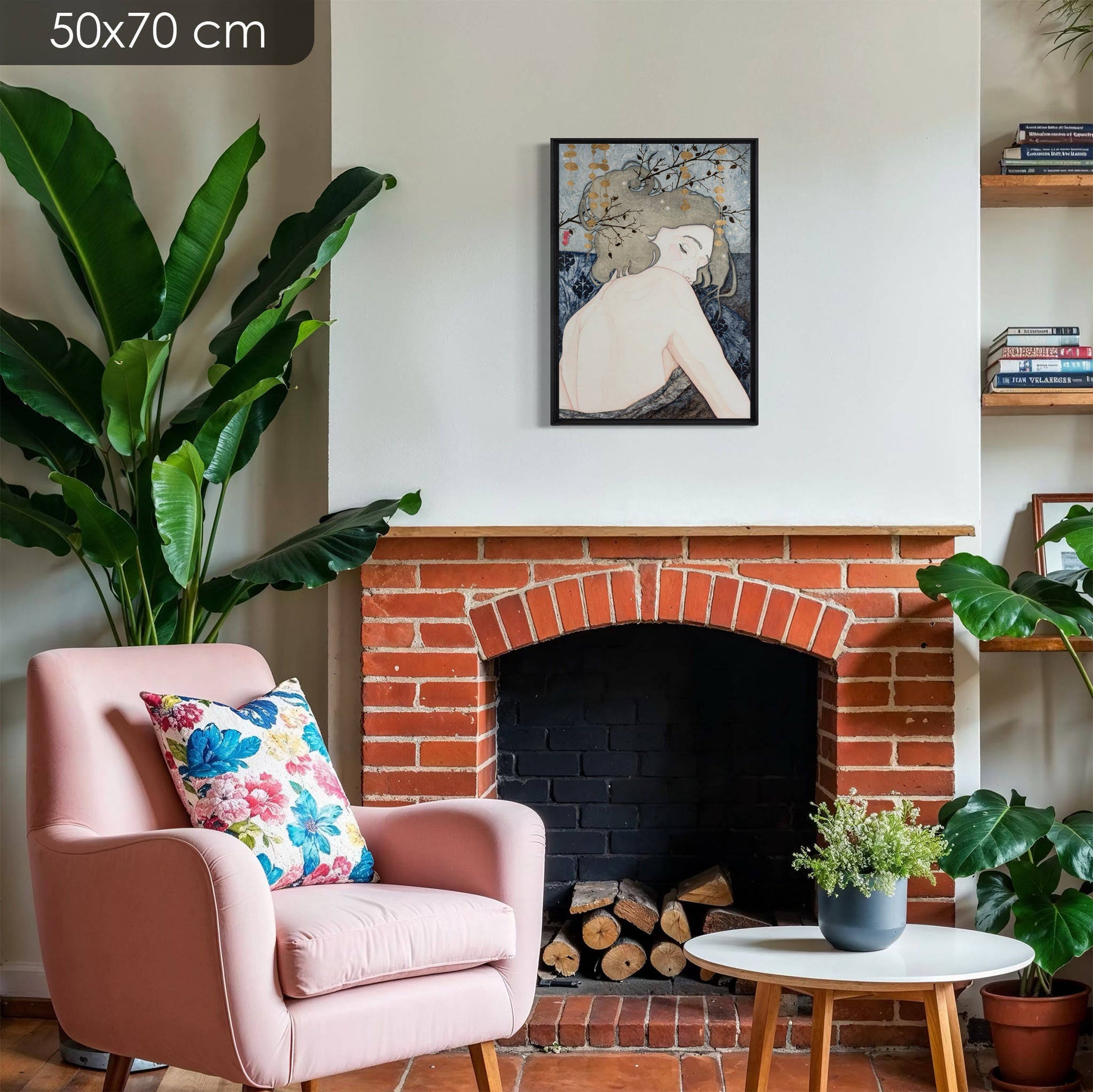 Portrait féminin, Douceur, Délicatesse, Poésie, Lalou Kraffe, Galerie KLE, Bretagne, Normandie