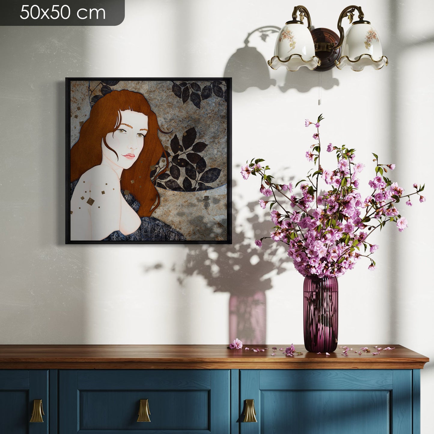 Portrait féminin de Lalou Kraffe, Normandie et Bretagne, expression du regard