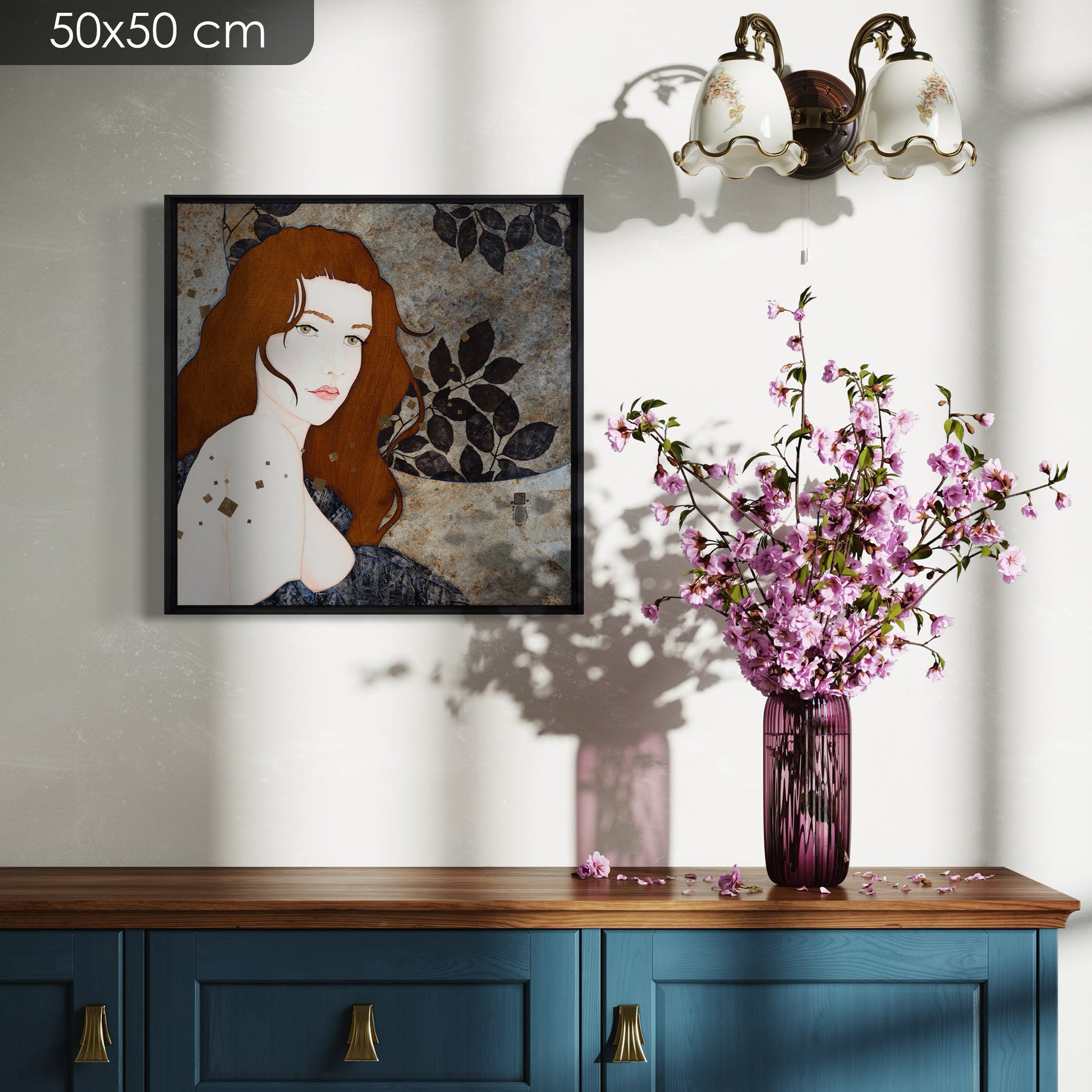 Portrait féminin de Lalou Kraffe, Normandie et Bretagne, expression du regard