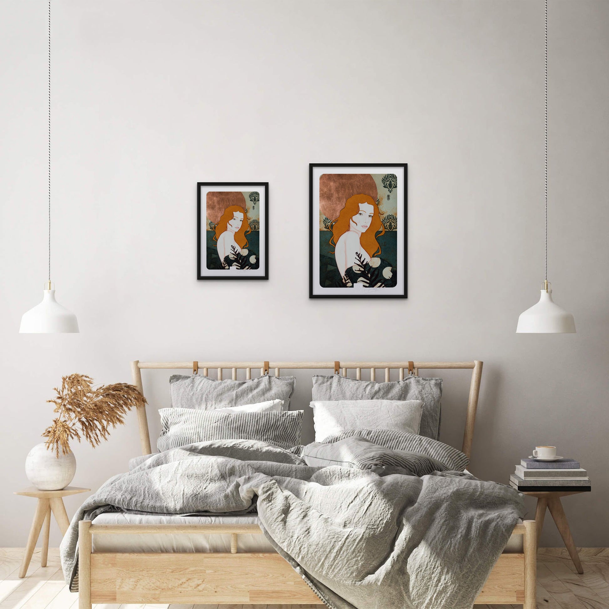 Portrait féminin sensualité du regard Lalou Kraffe Auray Pont-Aven Honfleur