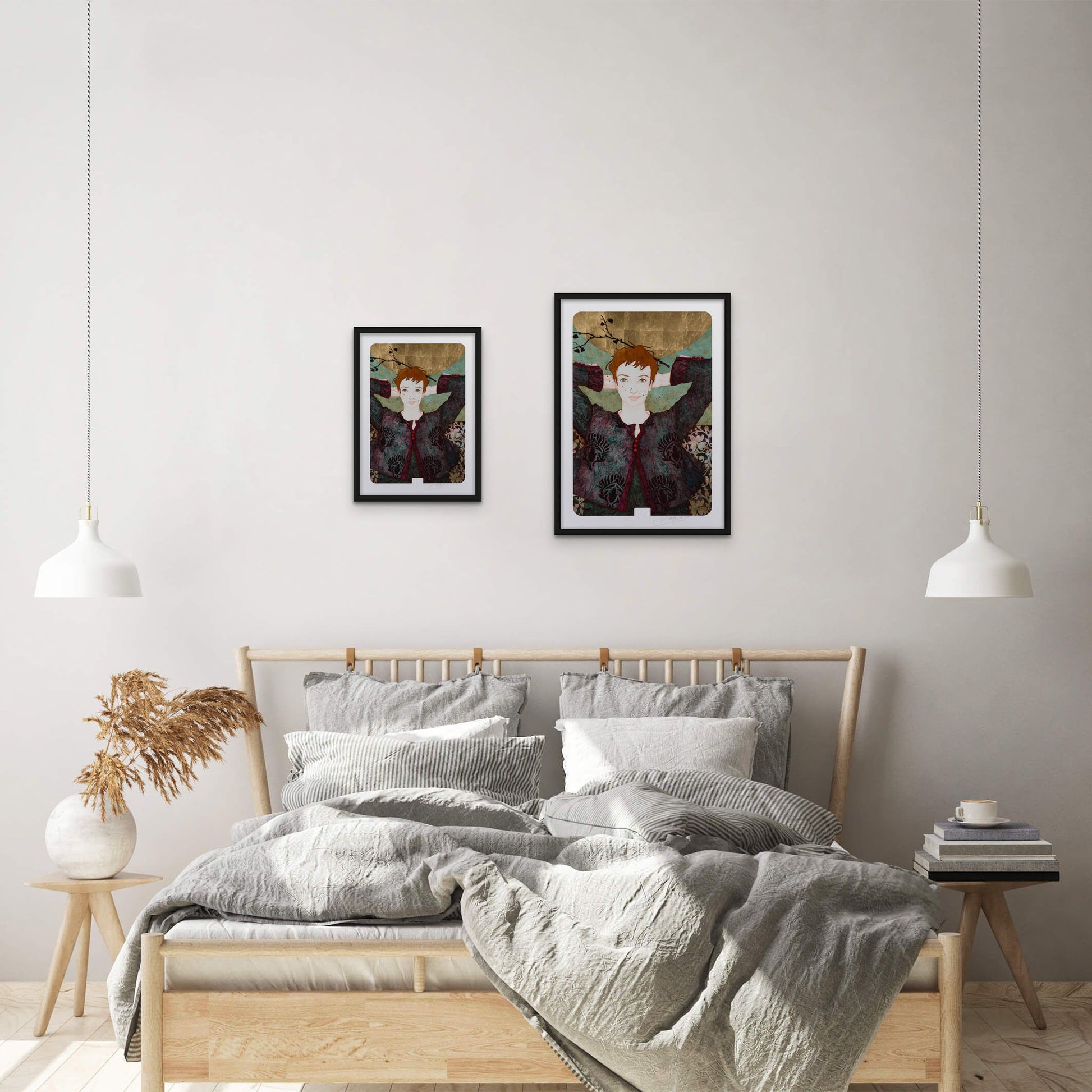 Portrait de femme, expression et regard, coquetterie de Lalou Kraffe à Auray, Pont-Aven, Honfleur