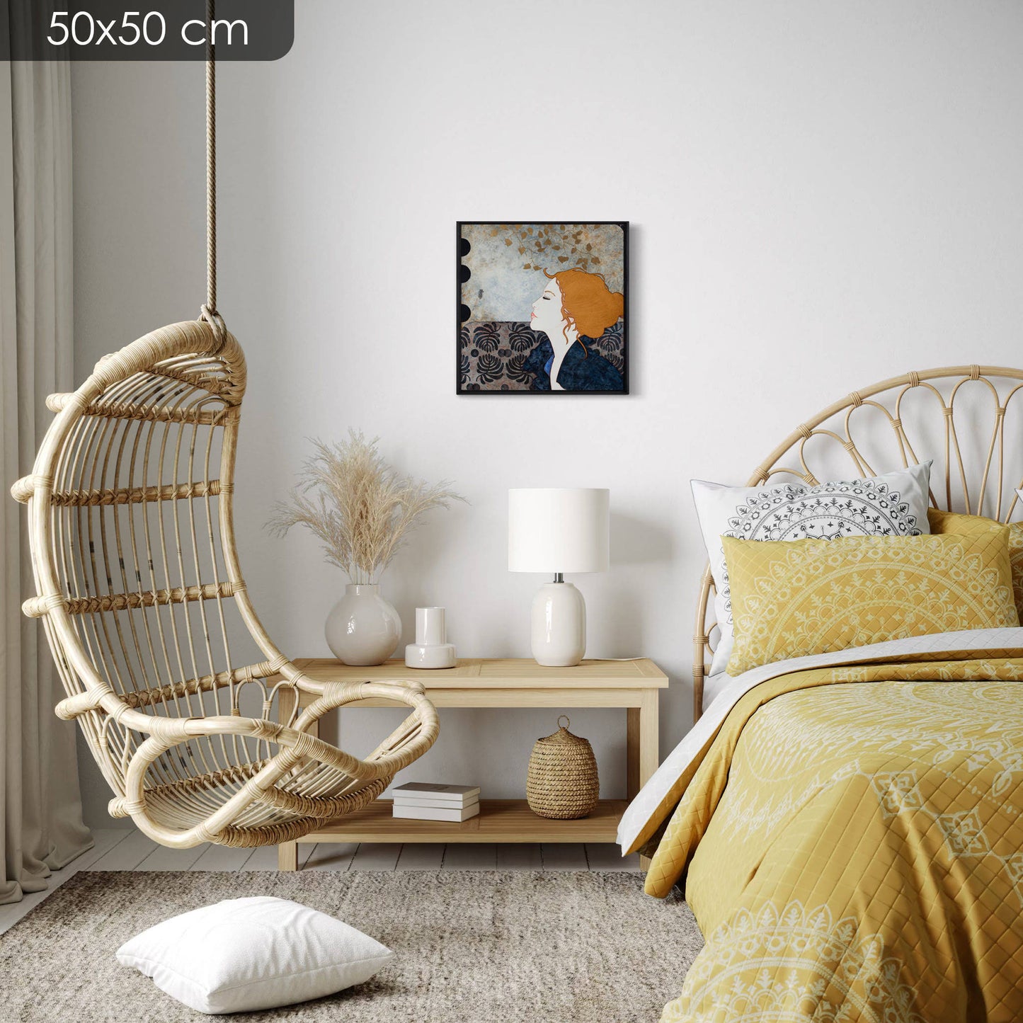 Portrait de femme, galerie KLE à Auray, Pont-Aven et Honfleur, Lalou Kraffe, élégance et délicatesse