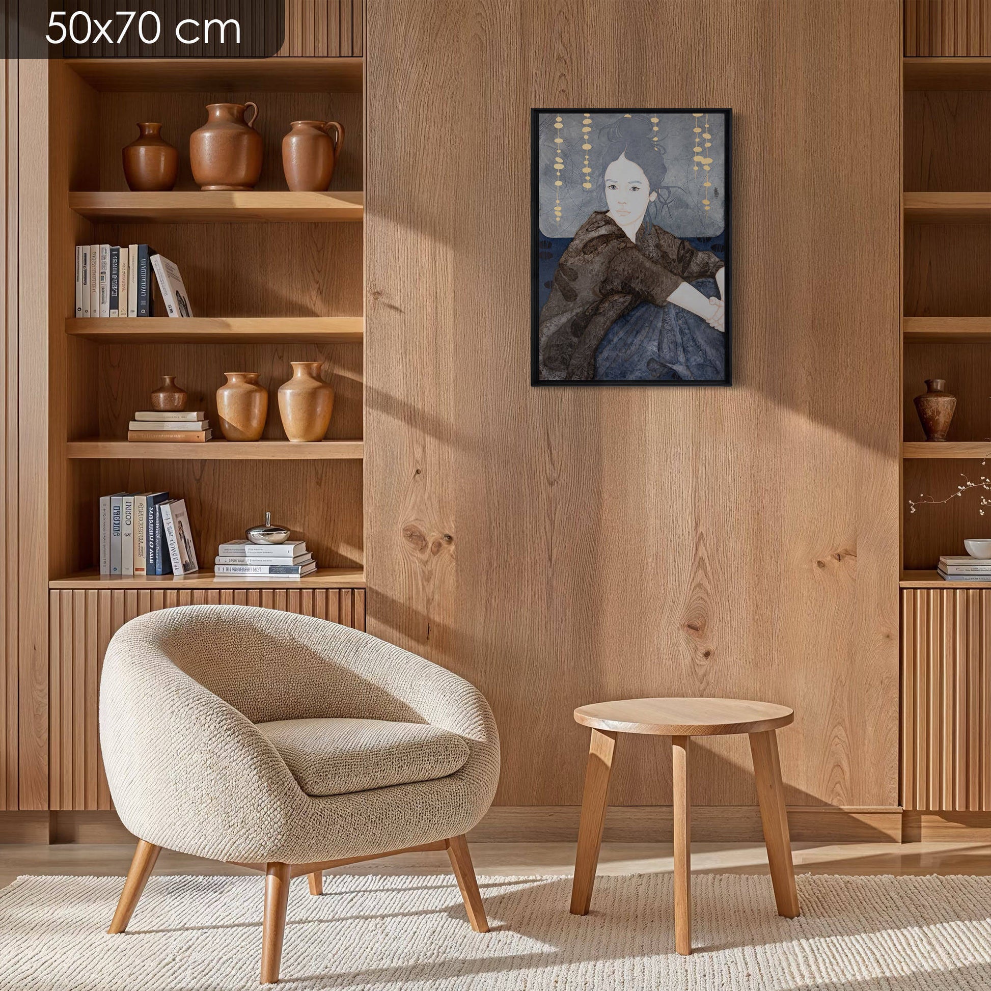 Portrait de femme, Galerie KLE, Poésie, Émotion, Regard, Honfleur, Auray, Pont-Aven