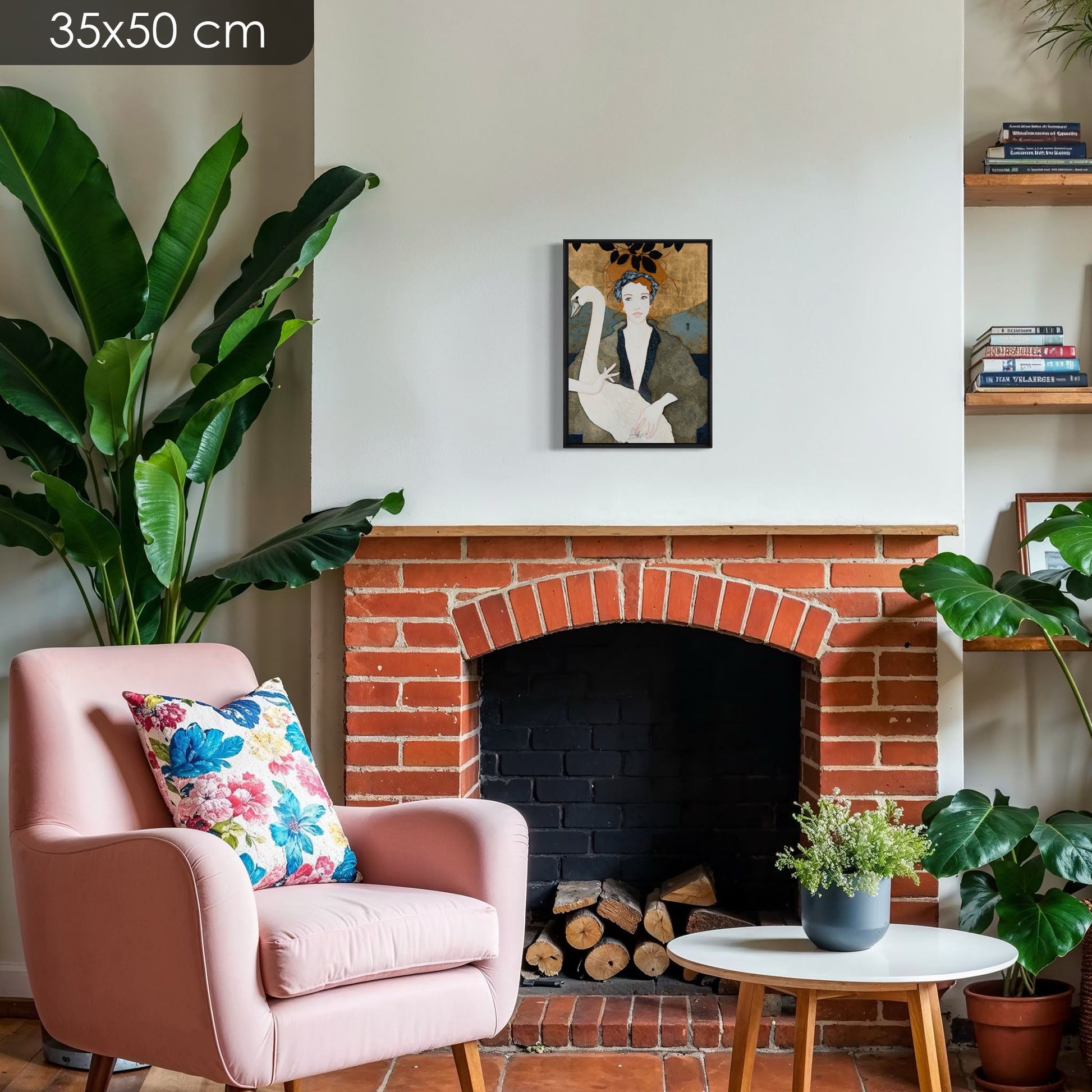 Portrait de femme, Lalou Kraffe, élégance et délicatesse, Galerie KLE, Bretagne et Normandie