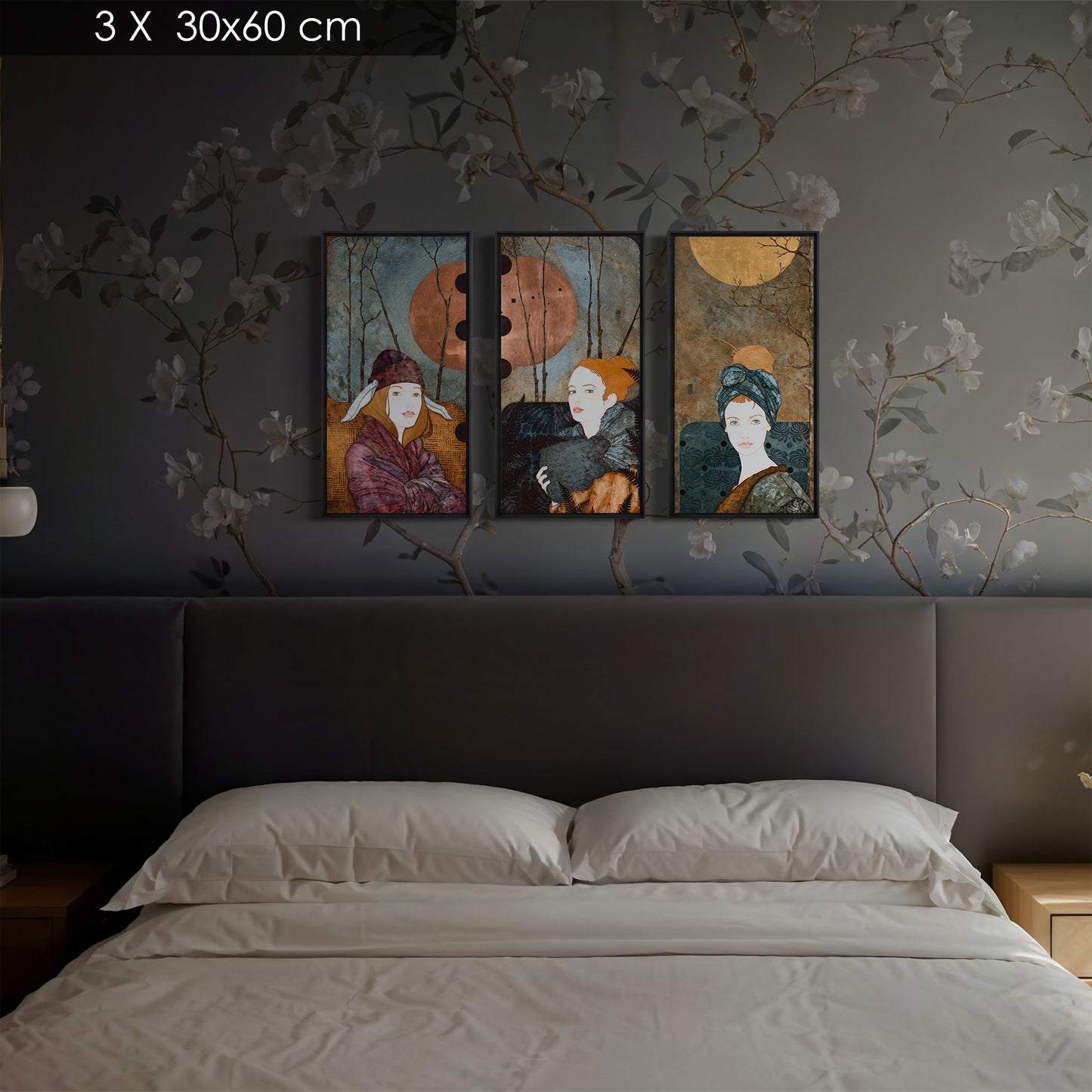 Portrait hivernal féminin, modernité, figuratif, Lalou Kraffe à Auray, Honfleur et Pont-Aven, KLE