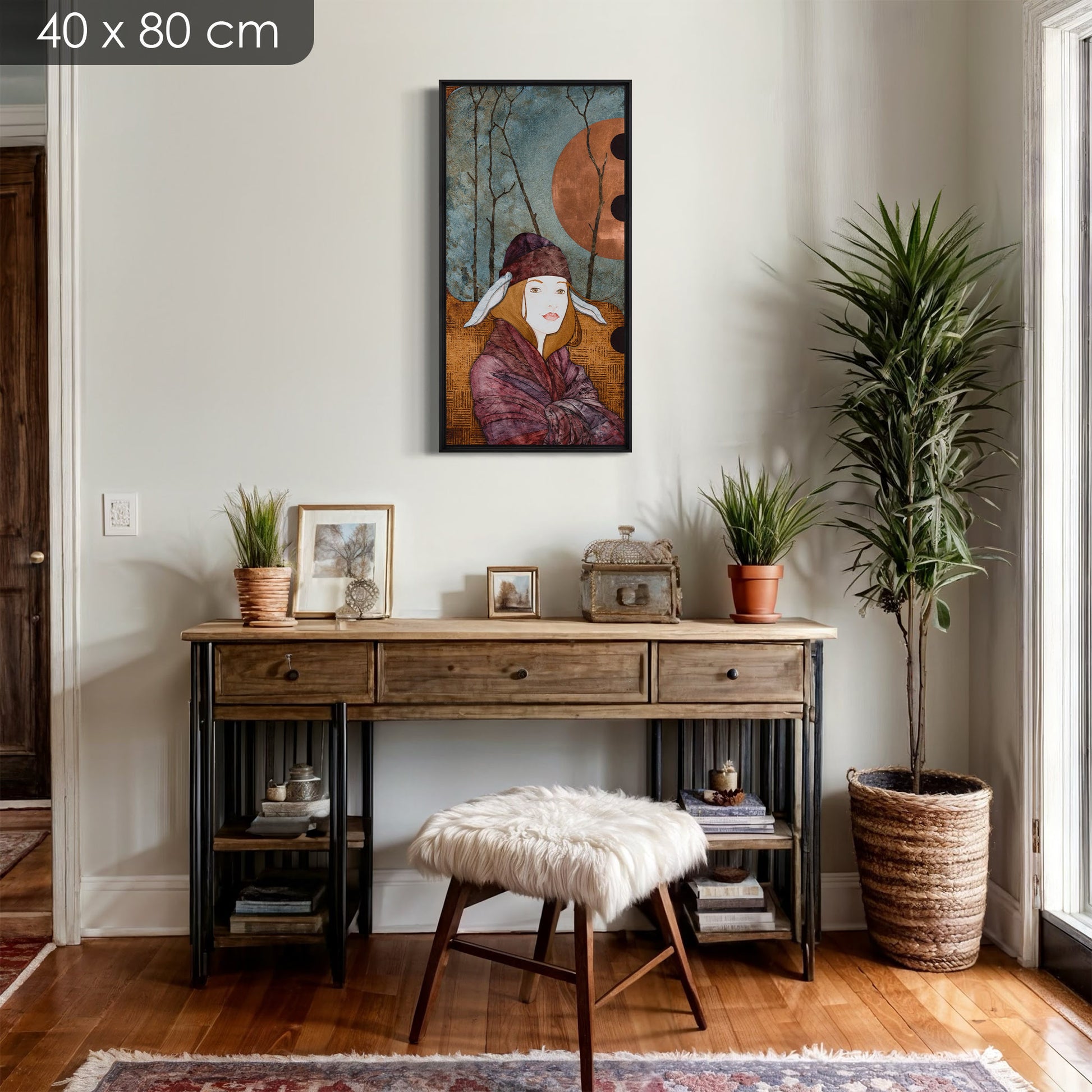 portrait feminin lalou kraffe