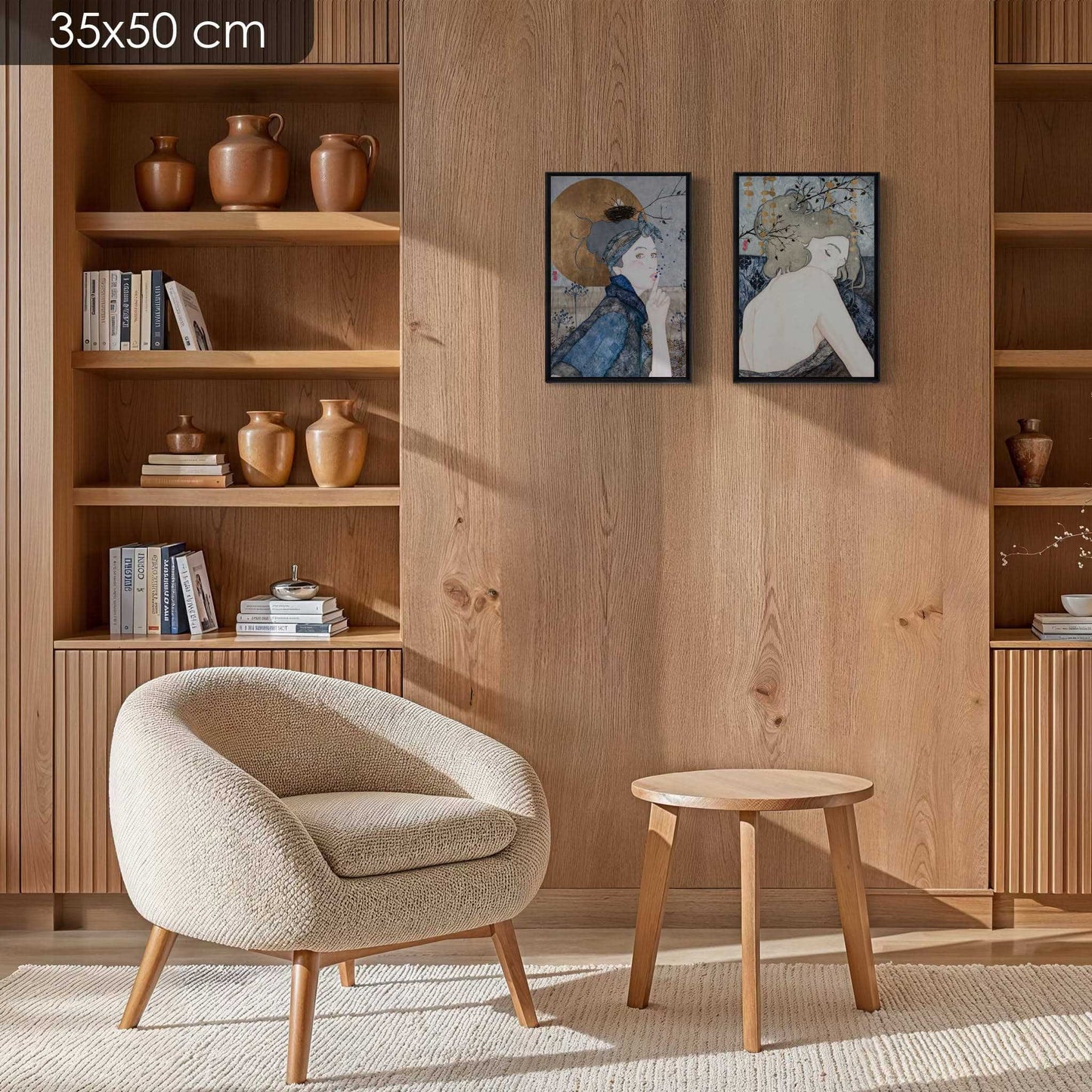 Portraits féminins, coquetterie, expression moderne, figuratif, Galerie KLE, Bretagne et Normandie