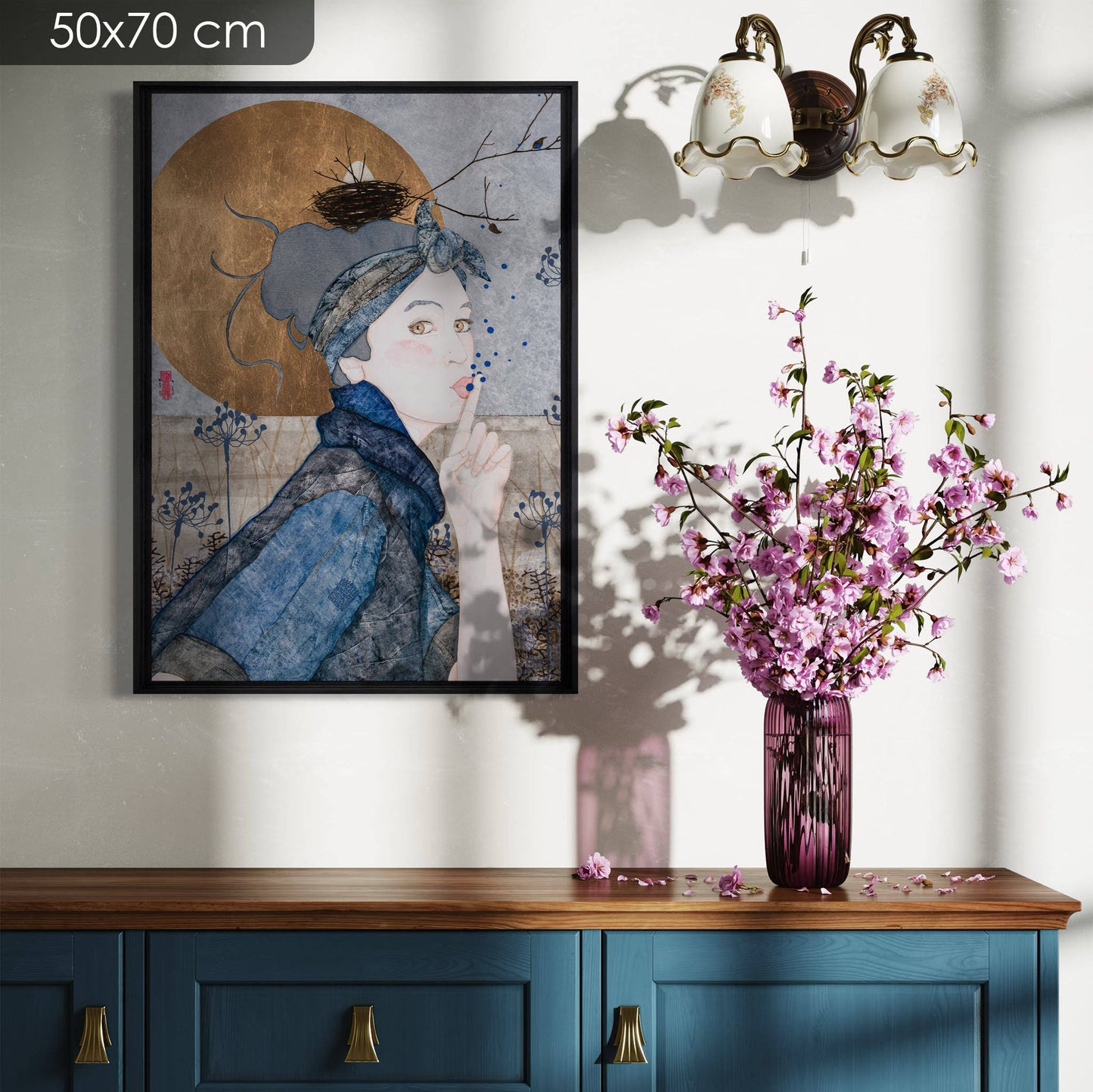 Portraits féminins, Coquetterie, Expression moderne, Figuratif, Galerie KLE, Bretagne, Normandie