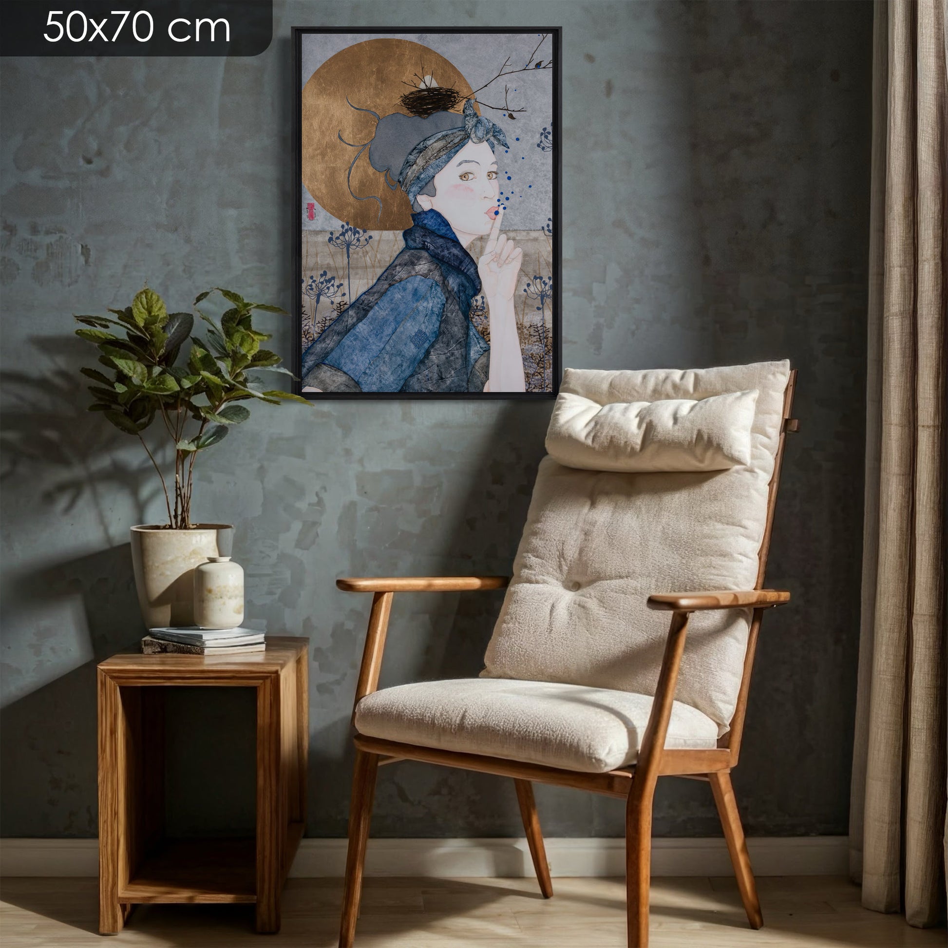 Portraits féminins, Coquetterie, Expression moderne, Figuratif, Galerie KLE, Bretagne, Normandie