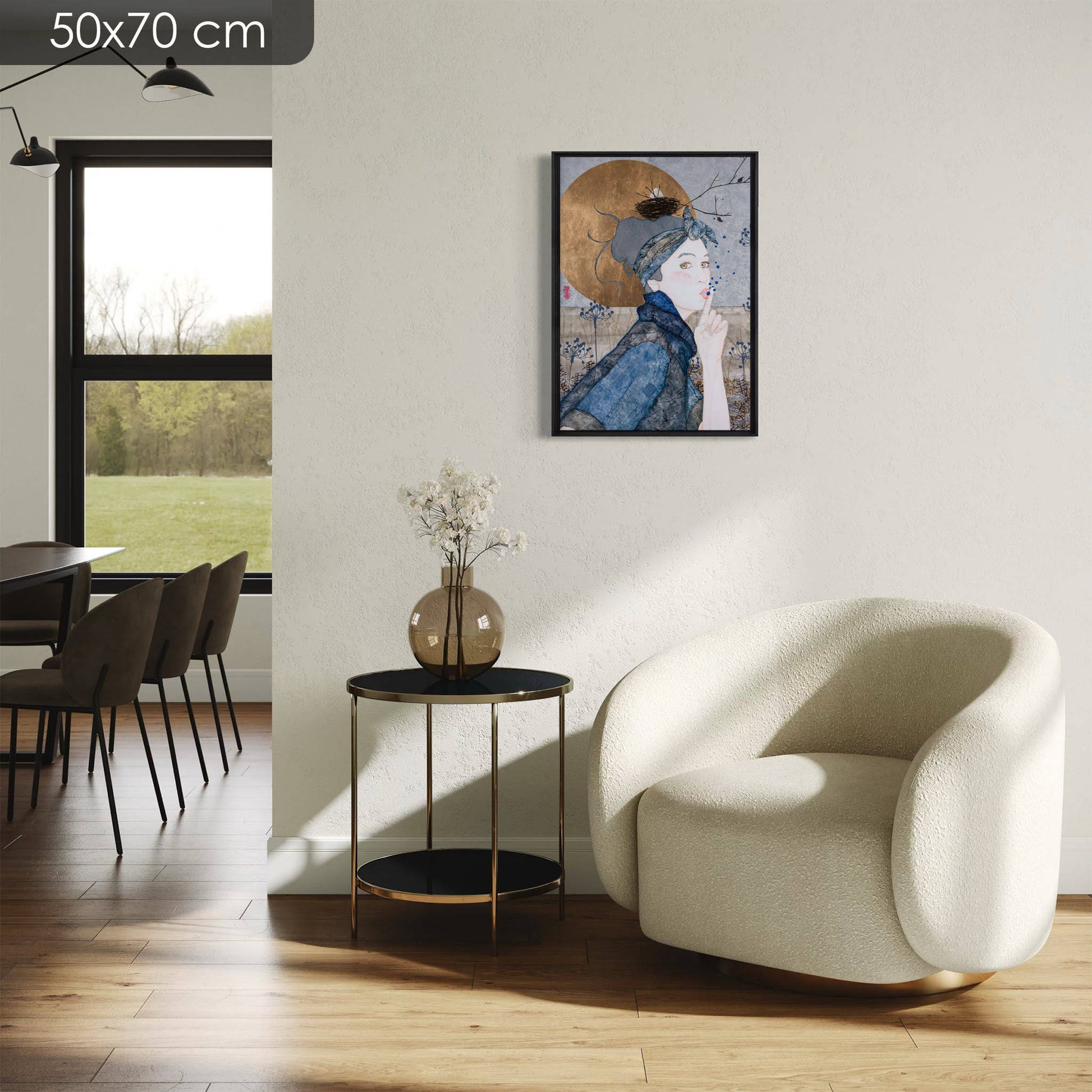 Portraits féminins, Coquetterie, Expression moderne, Figuratif, Galerie KLE, Bretagne, Normandie