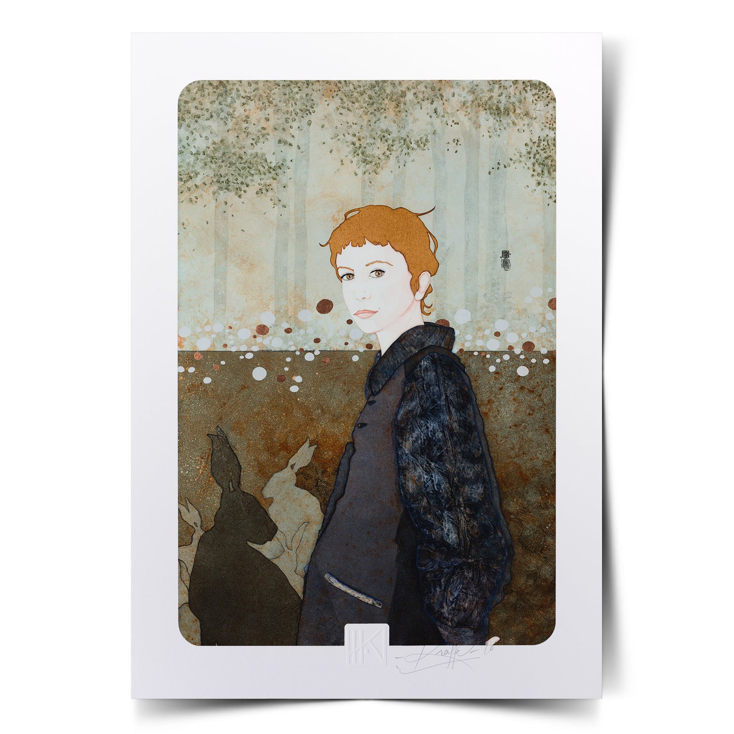 Portraits féminins de Lalou Kraffe Bretagne Normandie Douceur Poésie