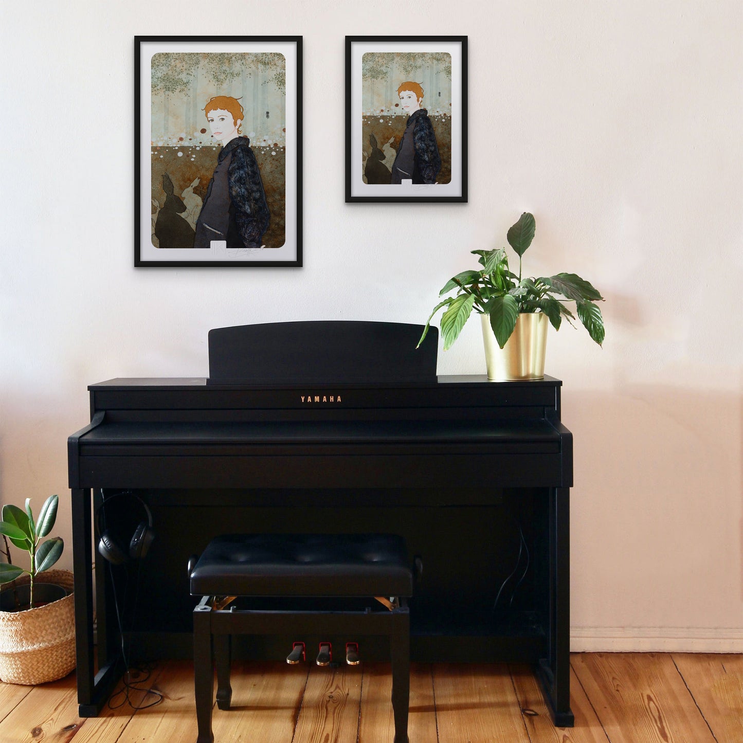 Portraits féminins de Lalou Kraffe Bretagne Normandie Douceur Poésie