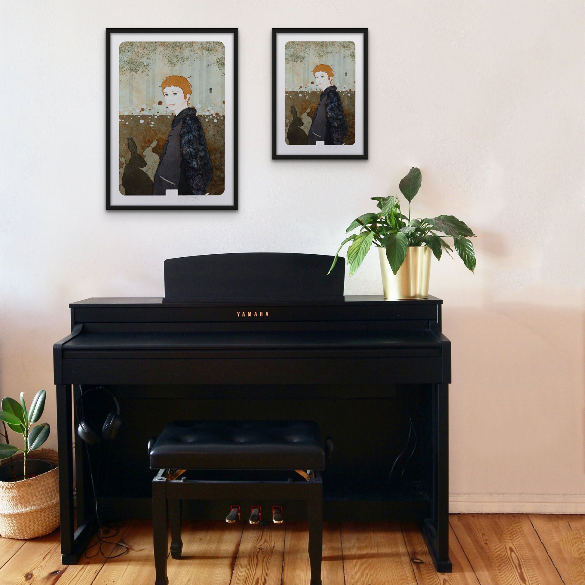 Portraits féminins de Lalou Kraffe Bretagne Normandie Douceur Poésie