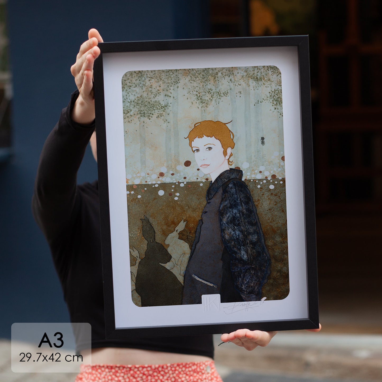 Portraits féminins de Lalou Kraffe Bretagne Normandie Douceur Poésie