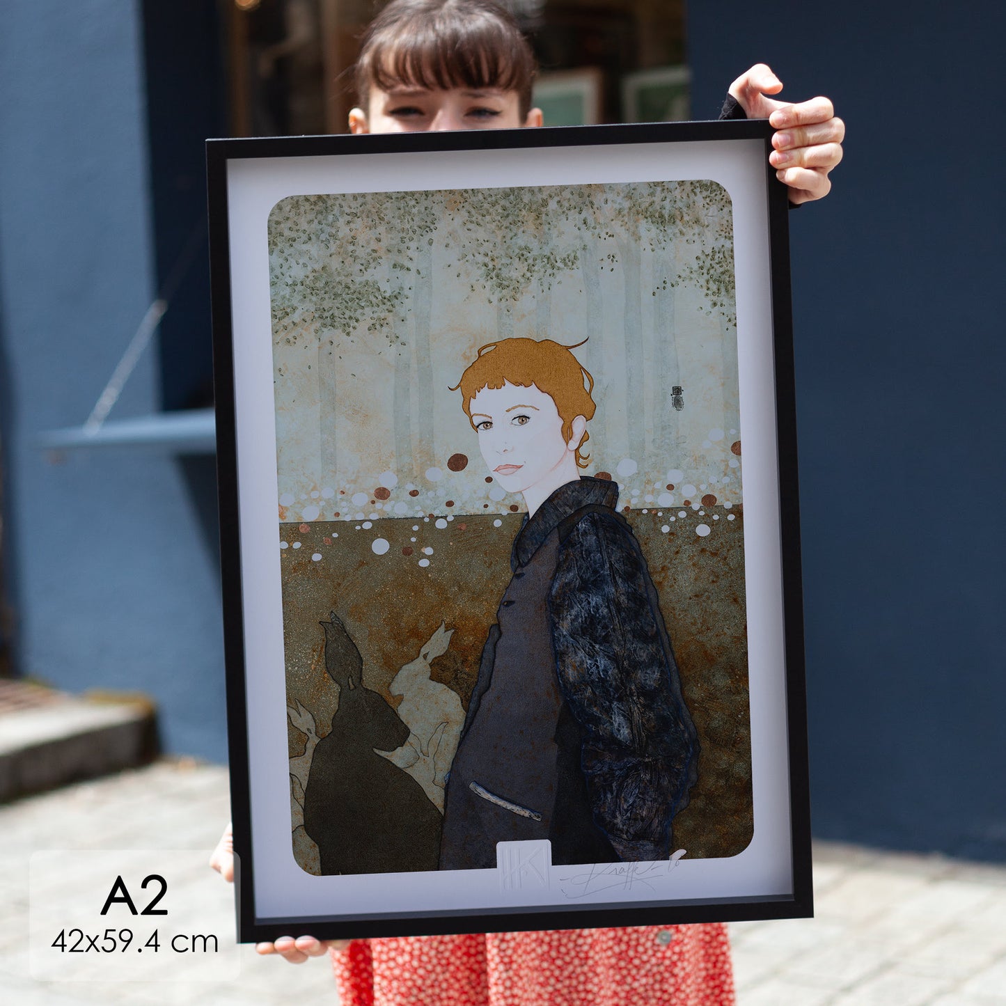 Portraits féminins de Lalou Kraffe Bretagne Normandie Douceur Poésie