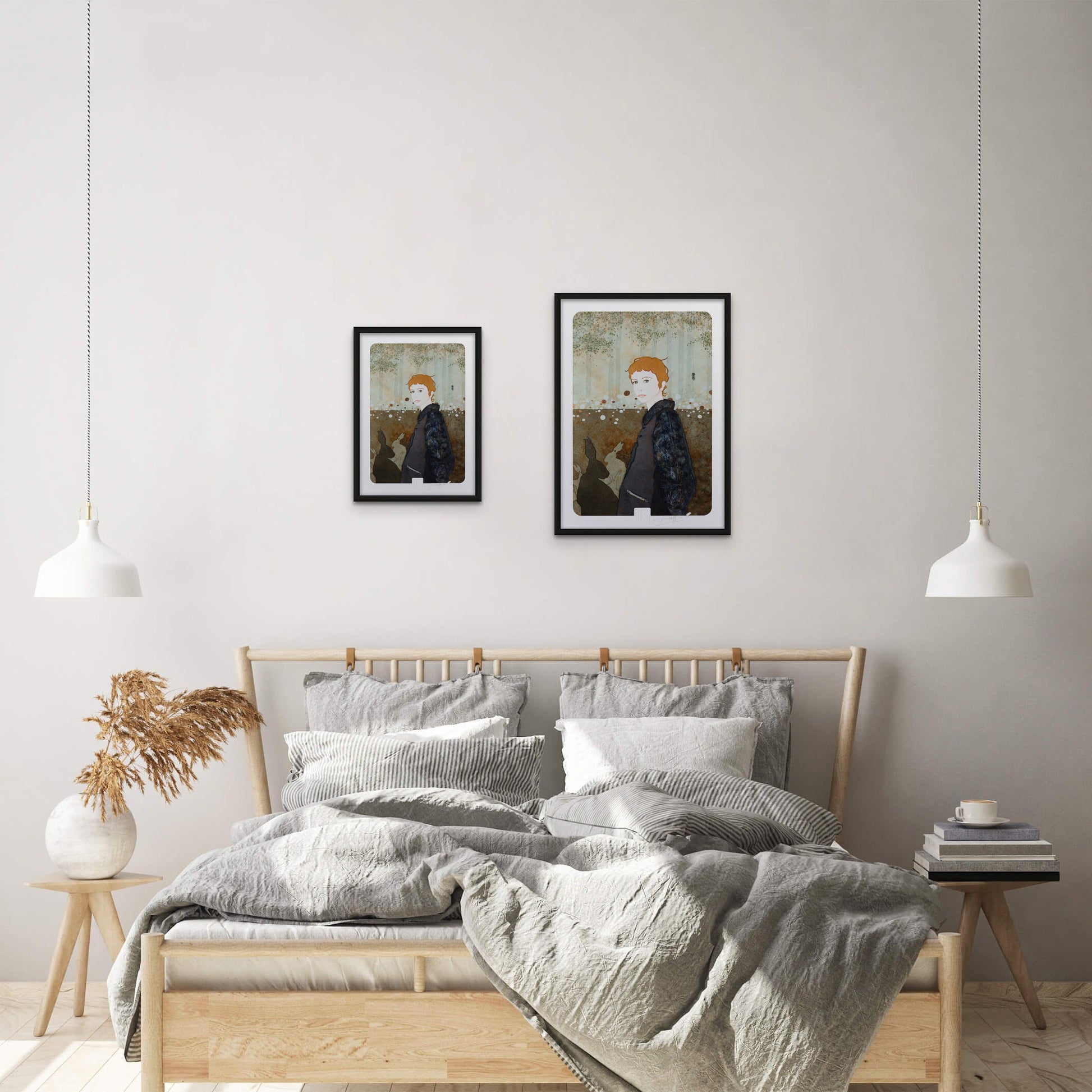 Portraits féminins de Lalou Kraffe Bretagne Normandie Douceur Poésie