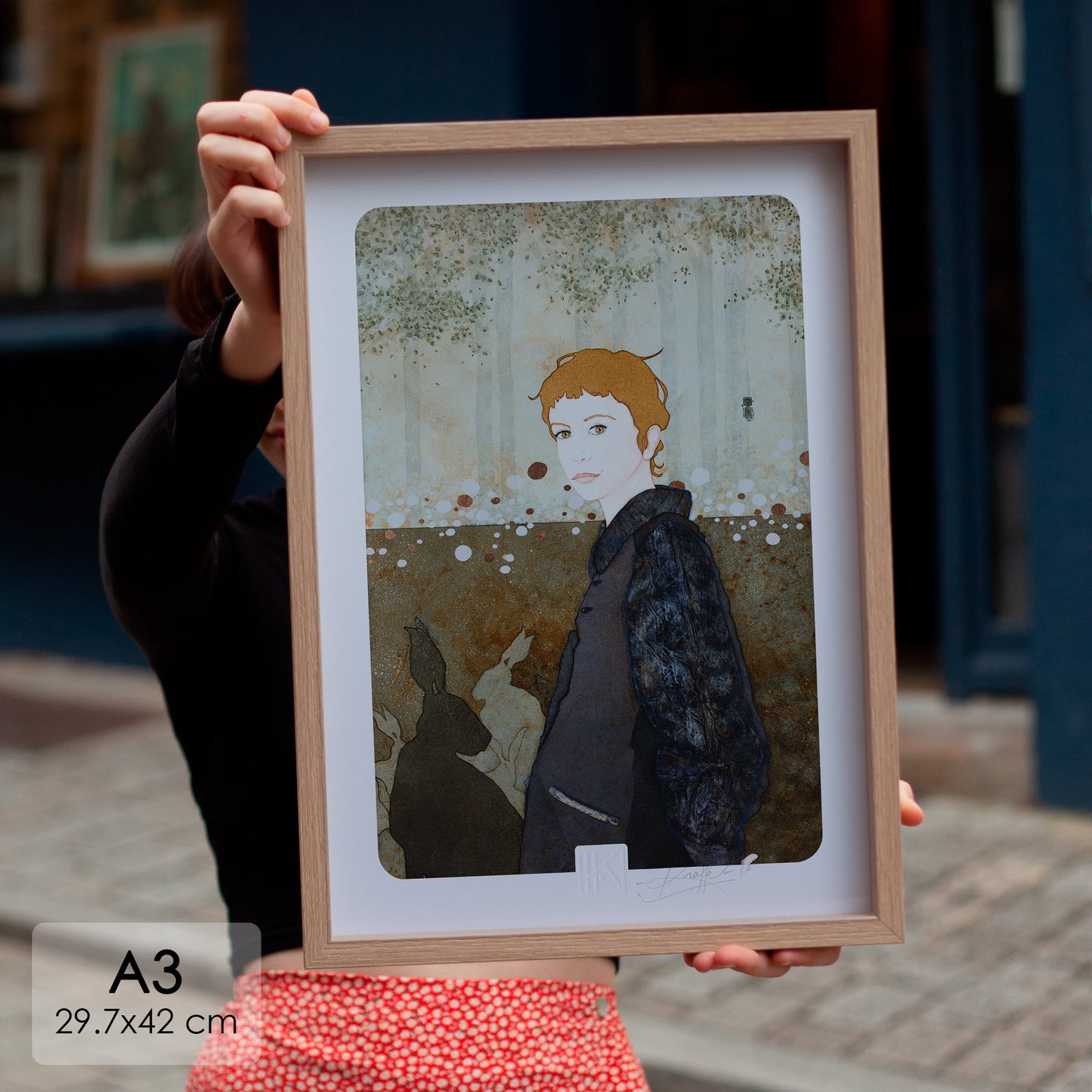 Portraits féminins de Lalou Kraffe Bretagne Normandie Douceur Poésie