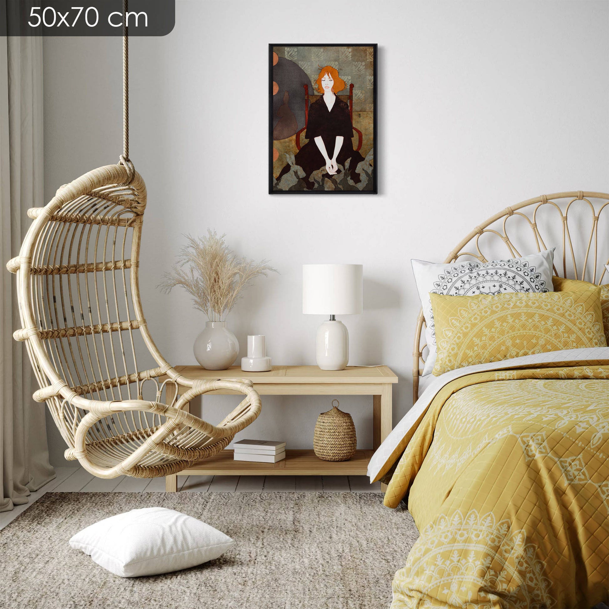 Portraits féminins, Mystère, Moderne, Lalou Kraffe, Honfleur, Pont-Aven, Auray