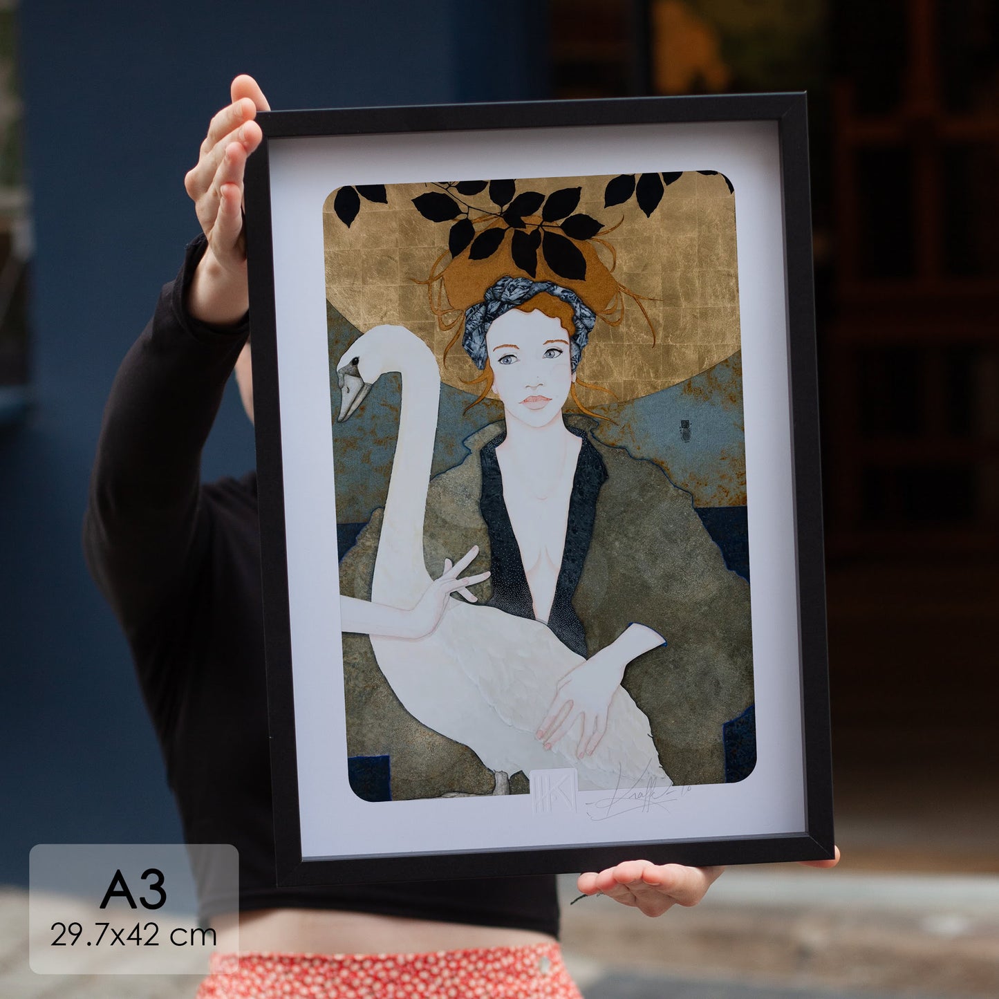 Portraits de femmes Lalou Kraffe élégance Galerie KLE Bretagne Normandie