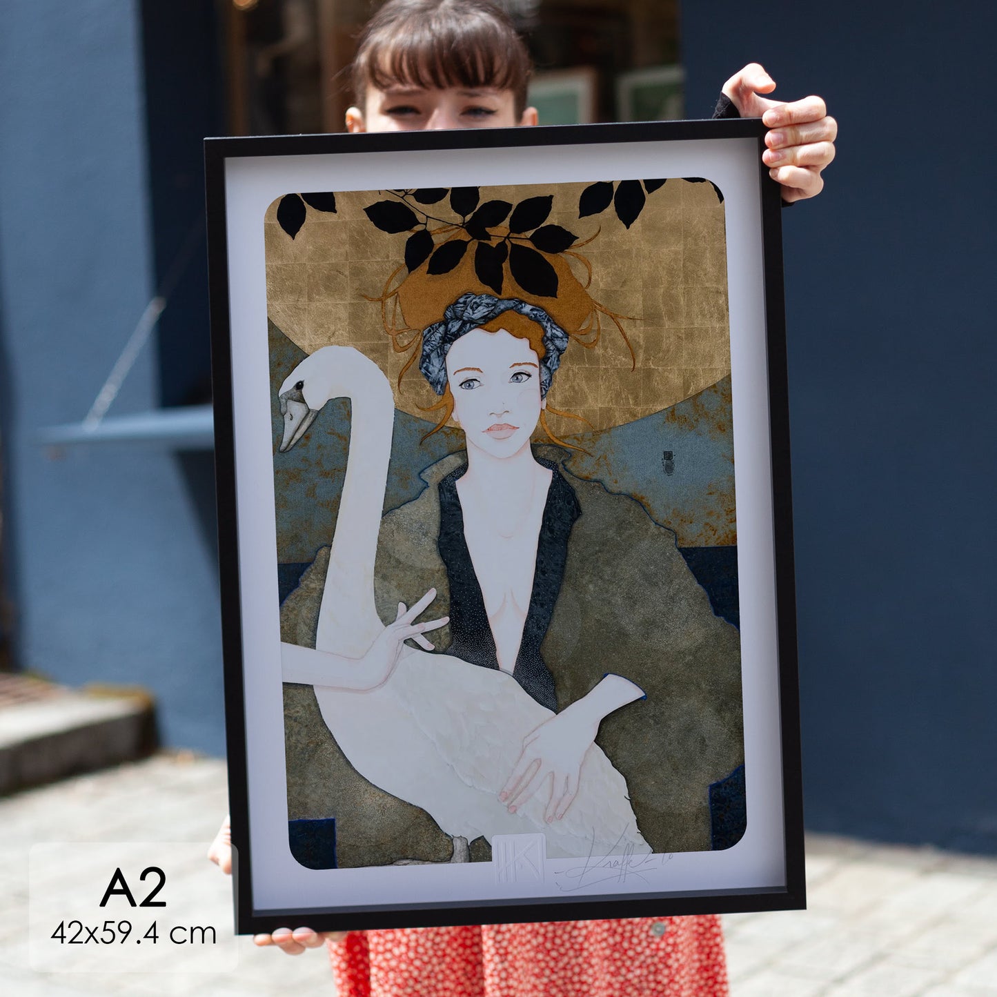 Portraits de femmes Lalou Kraffe élégance Galerie KLE Bretagne Normandie