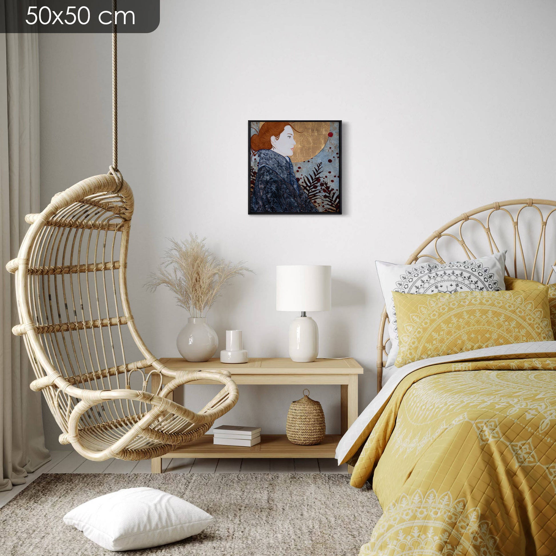 Portraits de femmes par Lalou Kraffe à la galerie KLE, douceur et poésie, Bretagne et Normandie