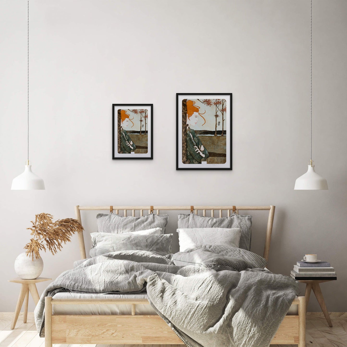 Tirage d’Art de portrait féminin par Lalou Kraffe Galerie Kle Émotion poétique