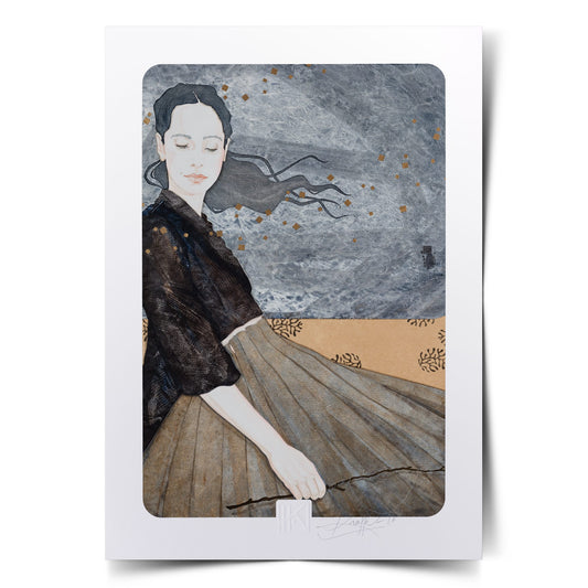 The wind swirls and wraps me in all your words of Love. Thus, stronger, I go fishing for the stars