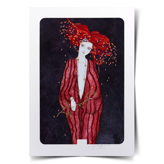Viens vite re-chauffer ton coeur sous le grand chapiteau qu'est ma robe...